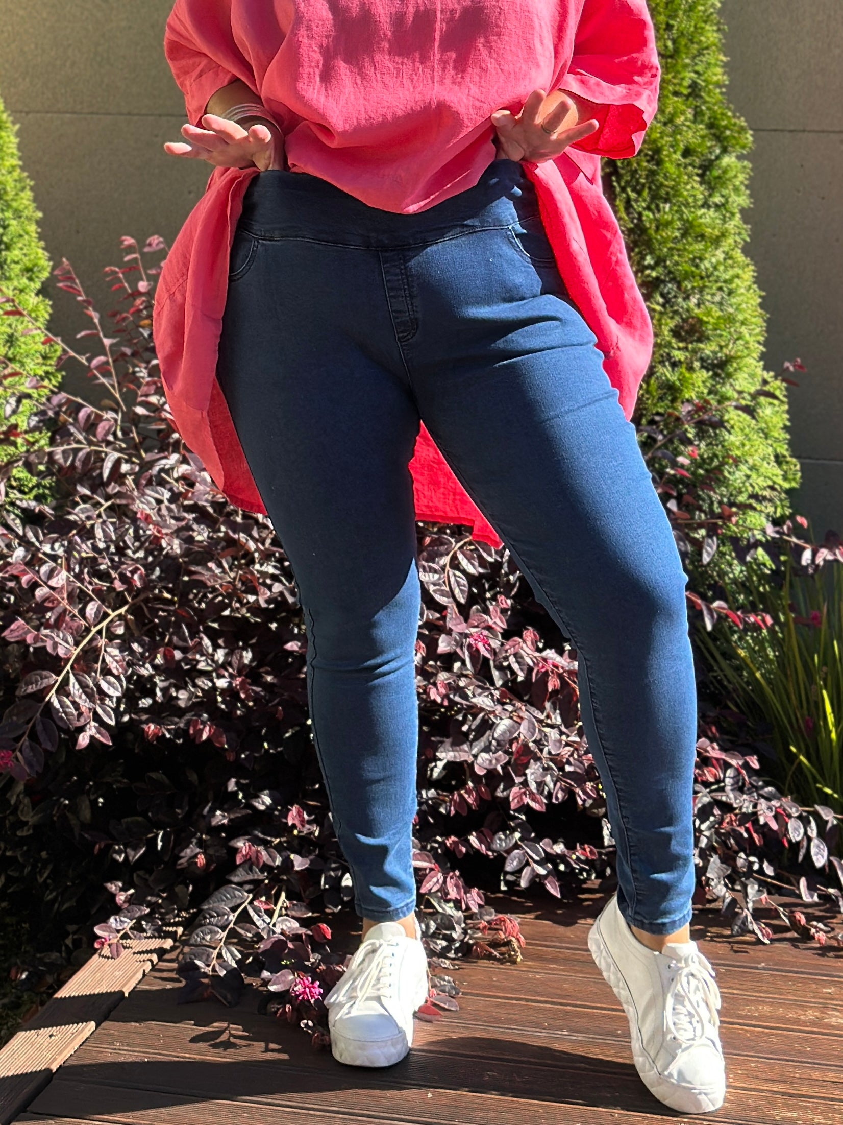 Slip on Jeans