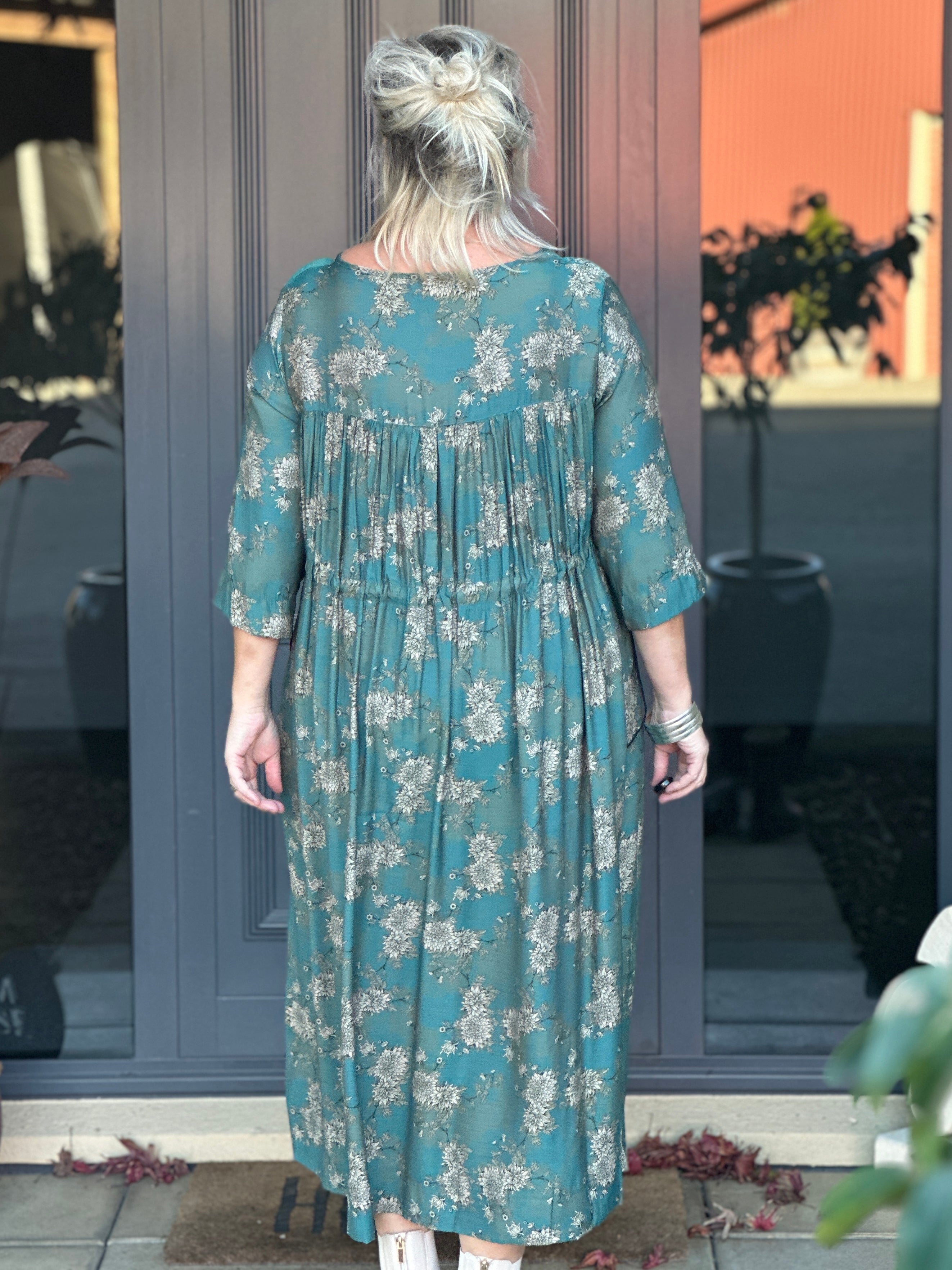 Tarbana Dress -Japanese Mint