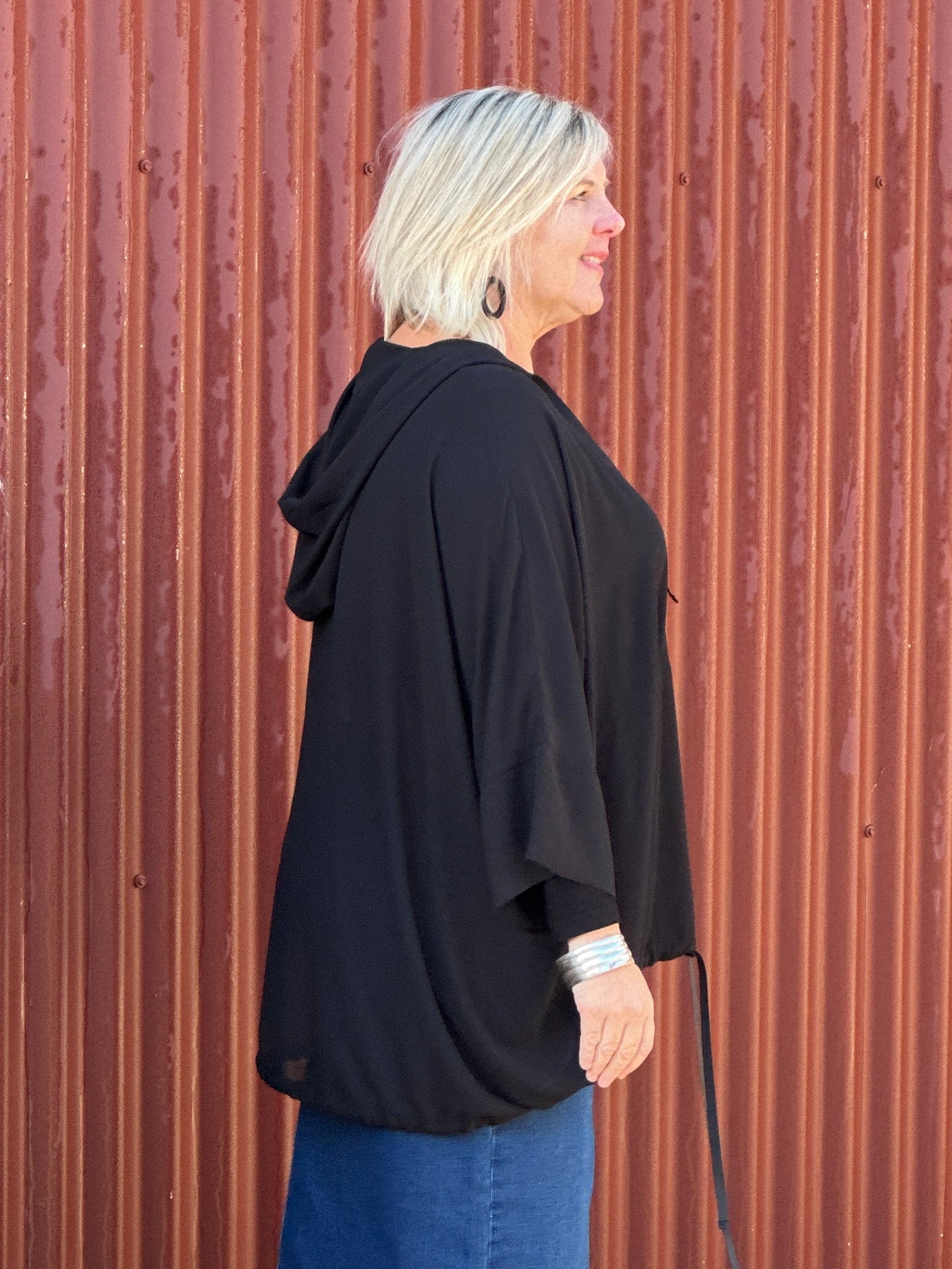 Chiffon Hoodie