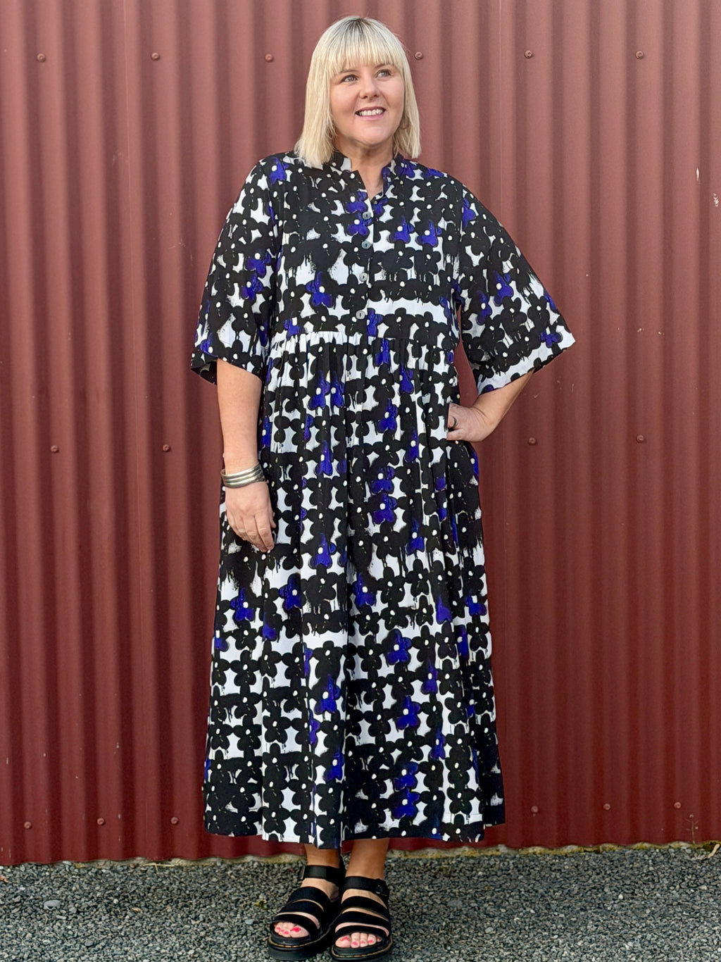 Brylee Dress -Daisy Graffitti