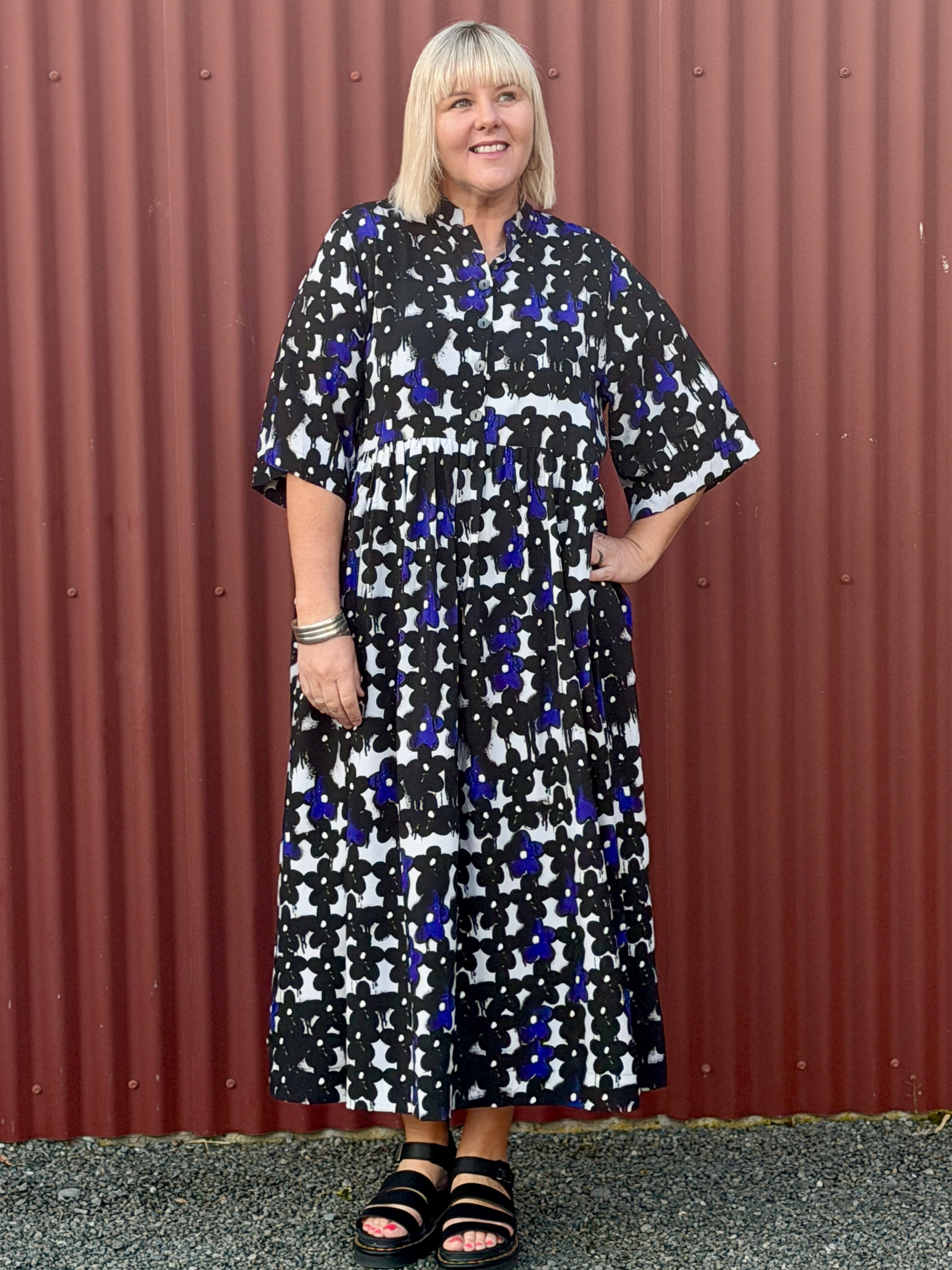 Brylee Dress -Daisy Graffitti