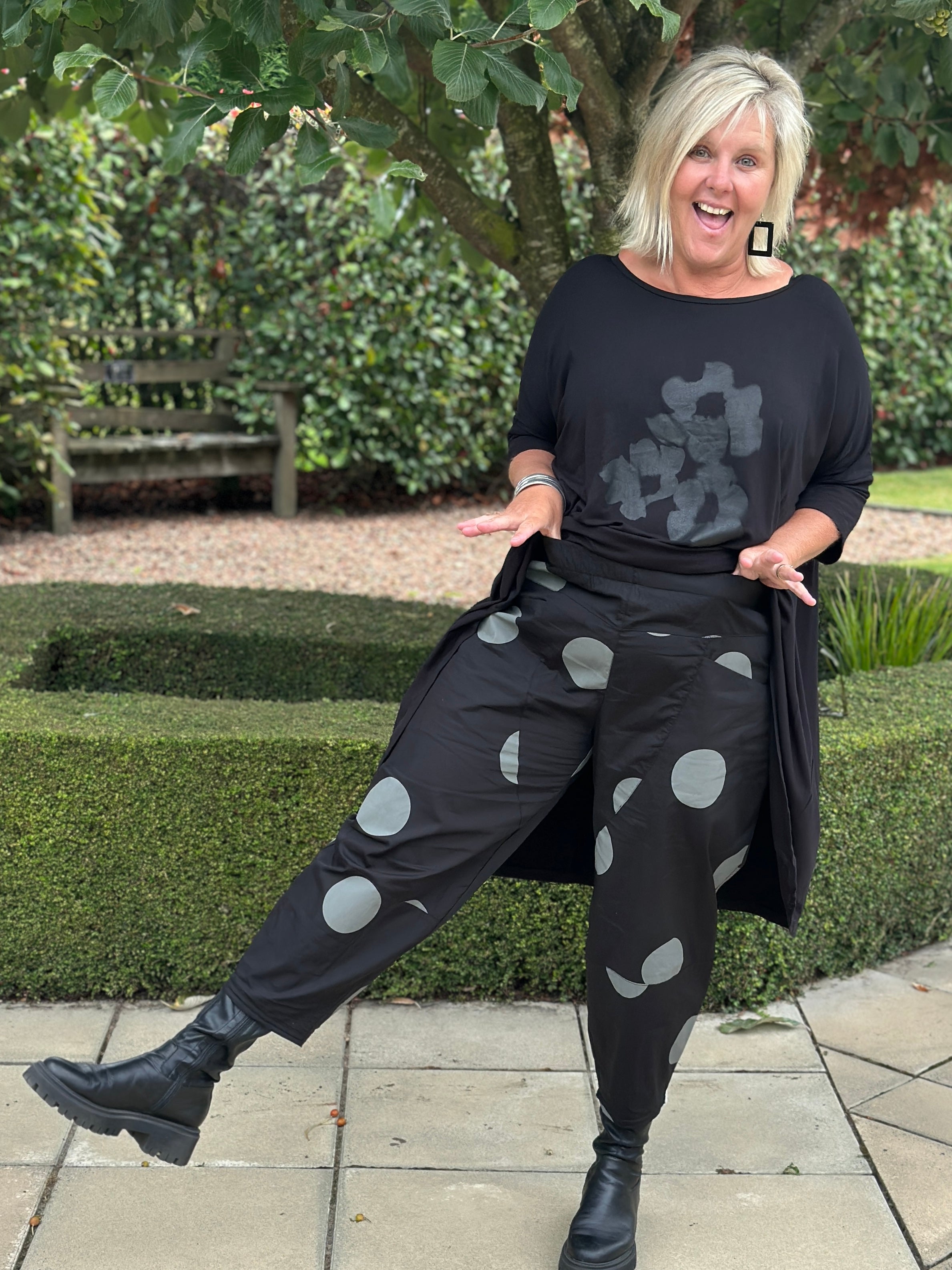 Command Pants Grey Spot