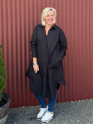 Black Gored Shirt