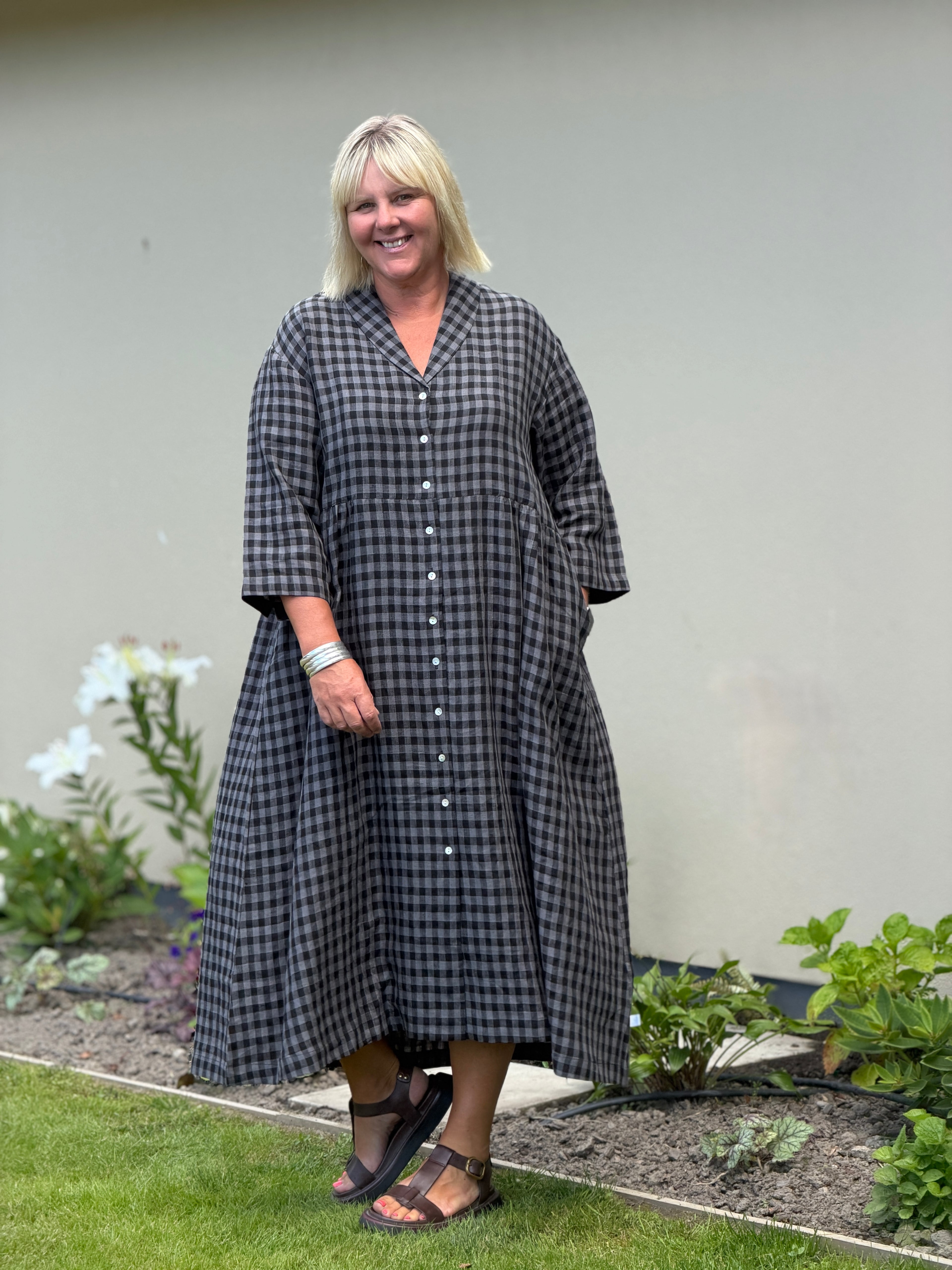Dobson Dress/Coat -Check