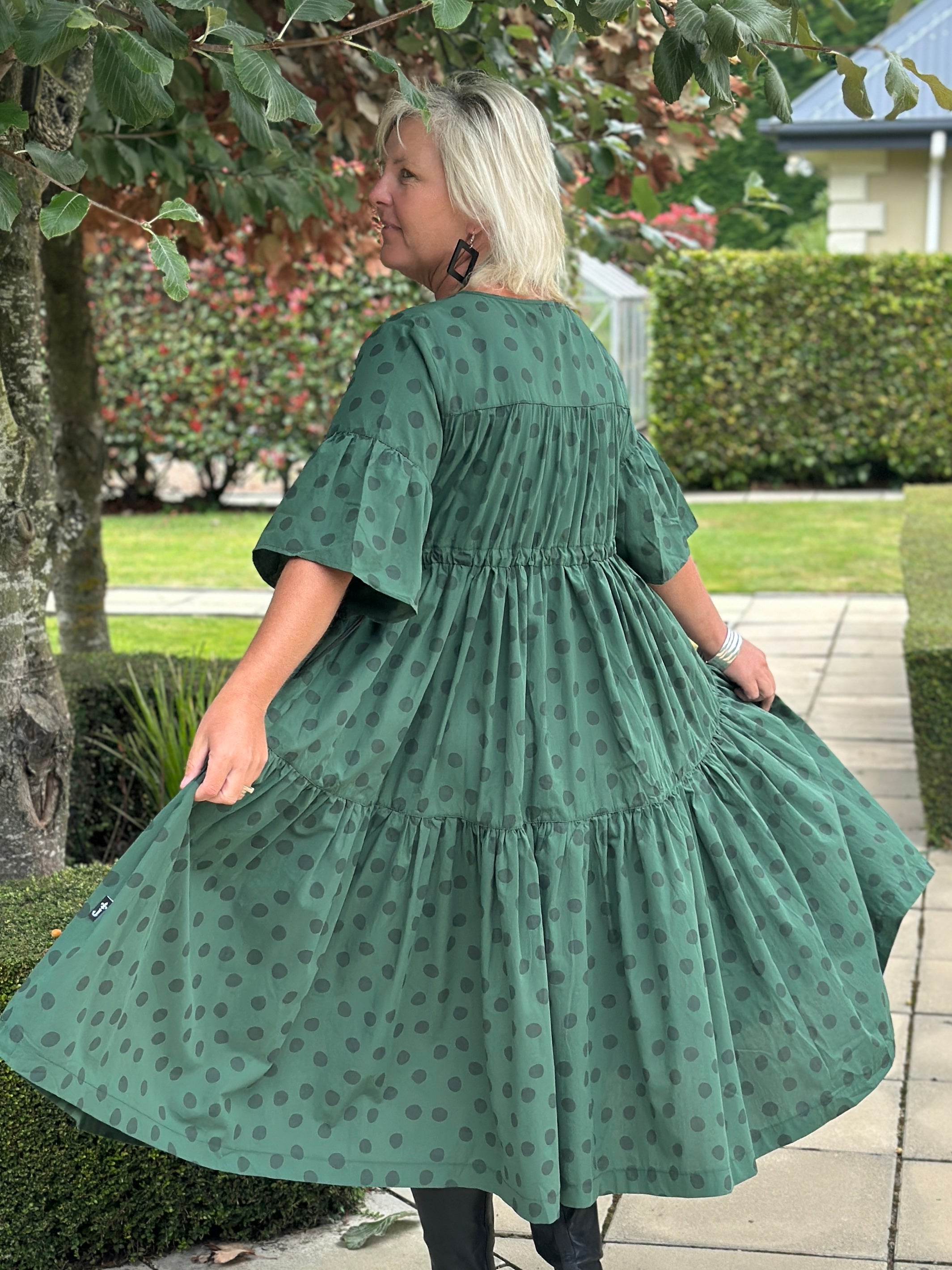 Premium Dress Green Spot
