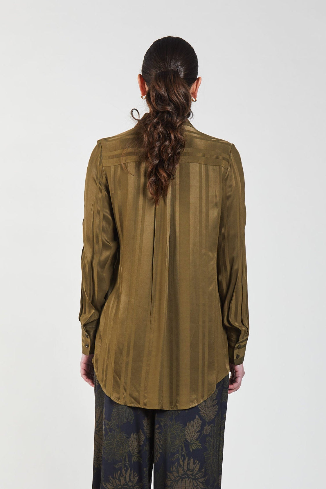 Causeway Overlay Shirt - OLIVE