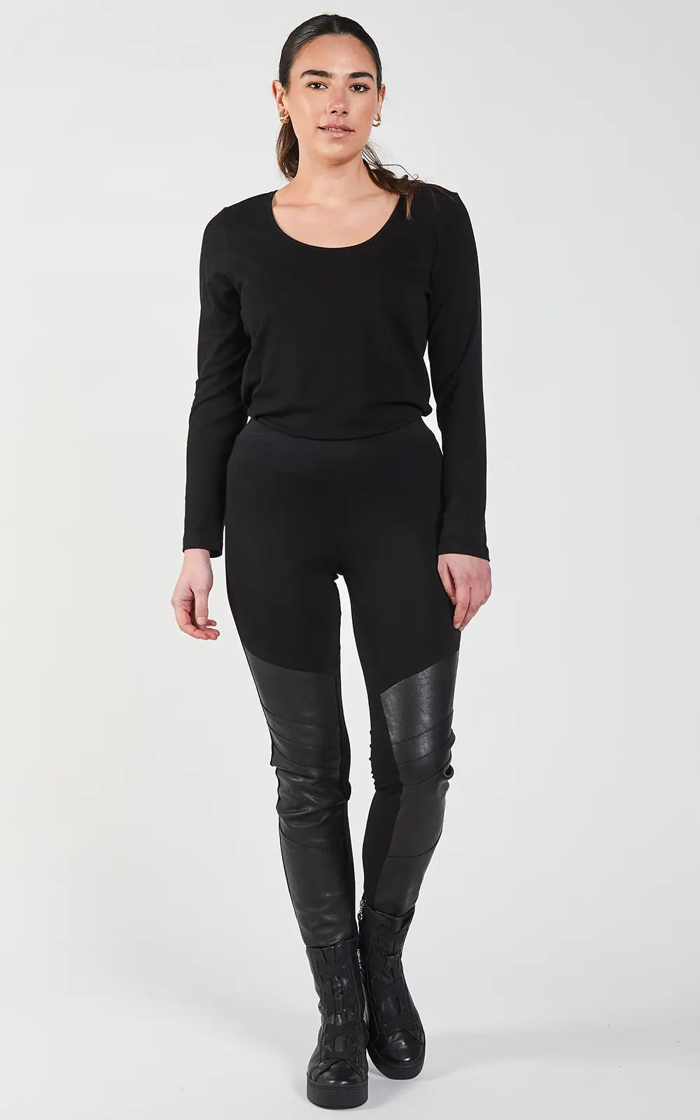 Vegan Leather Leggings