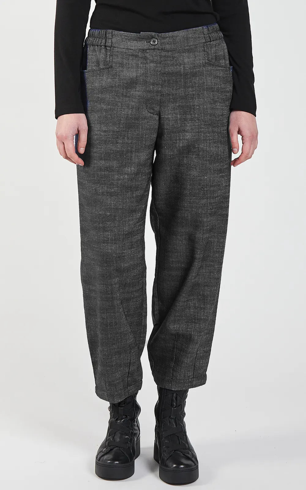 Denim Devon Pants -Black