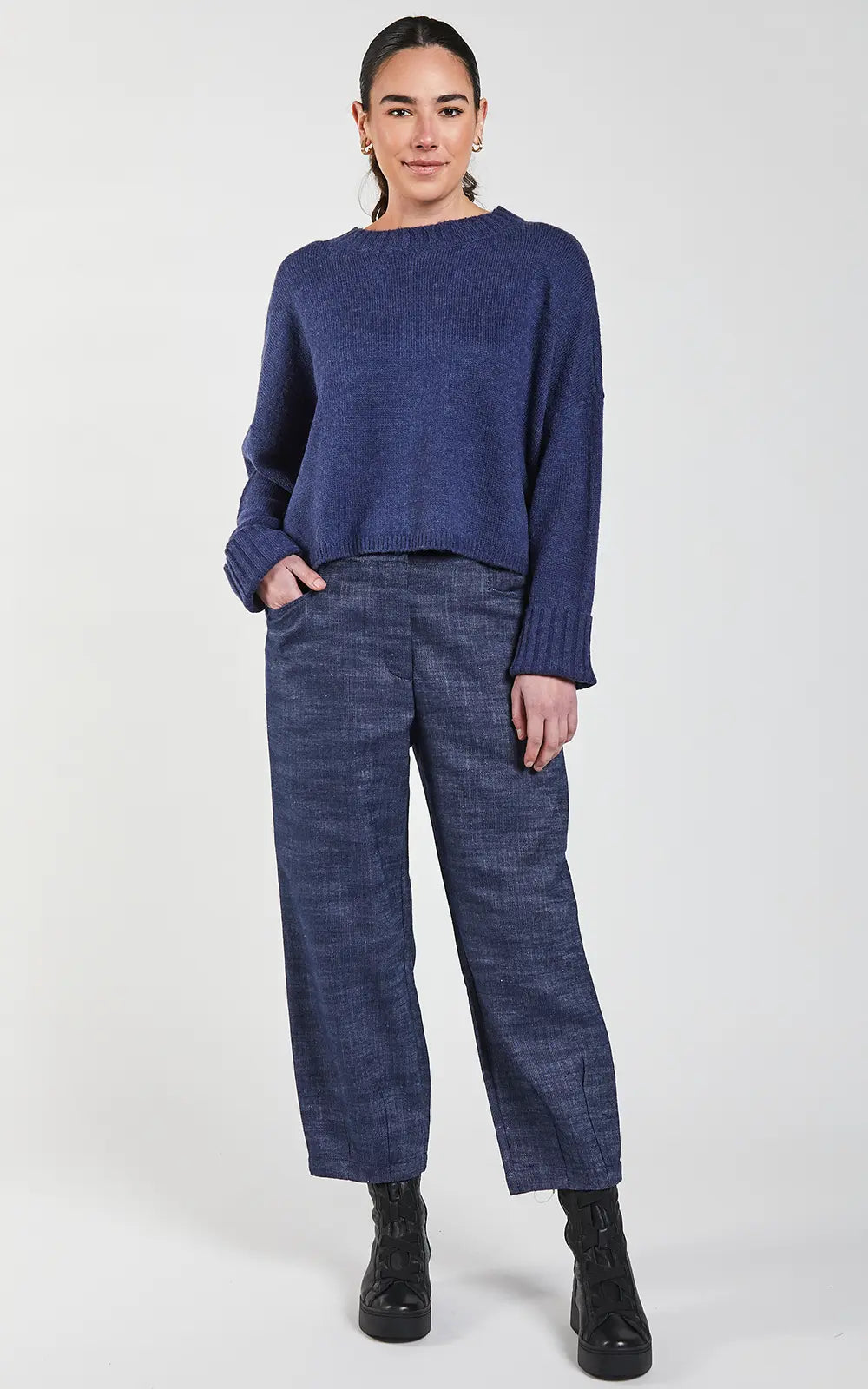 Denim Devon Pants -Blue