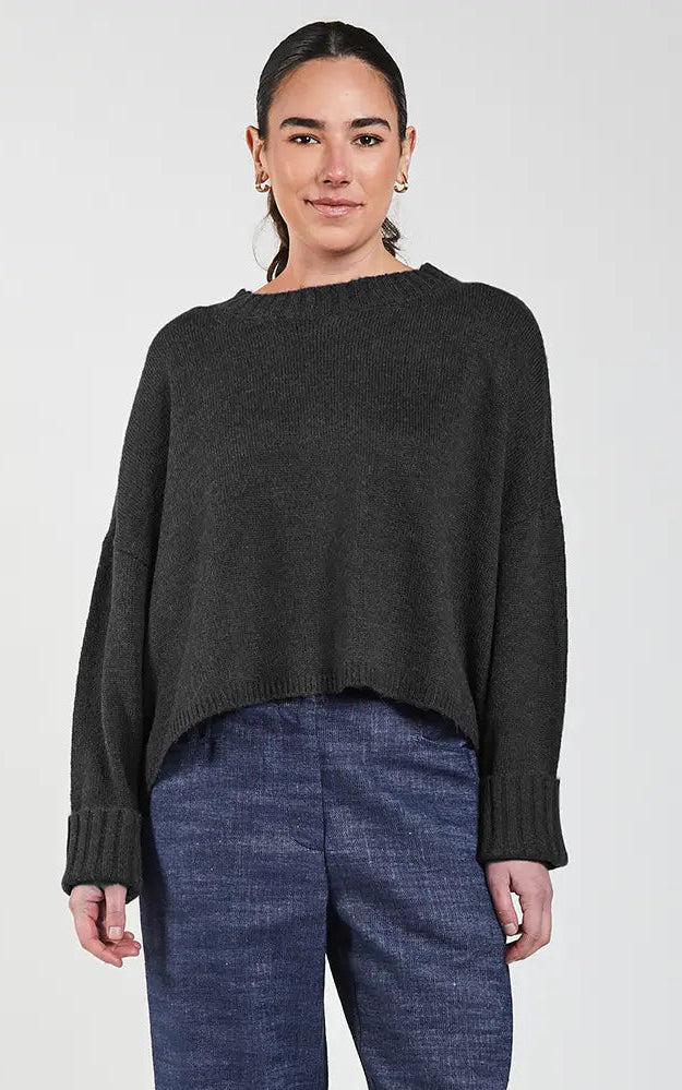 Beaucoup Oversized Sweater - Black