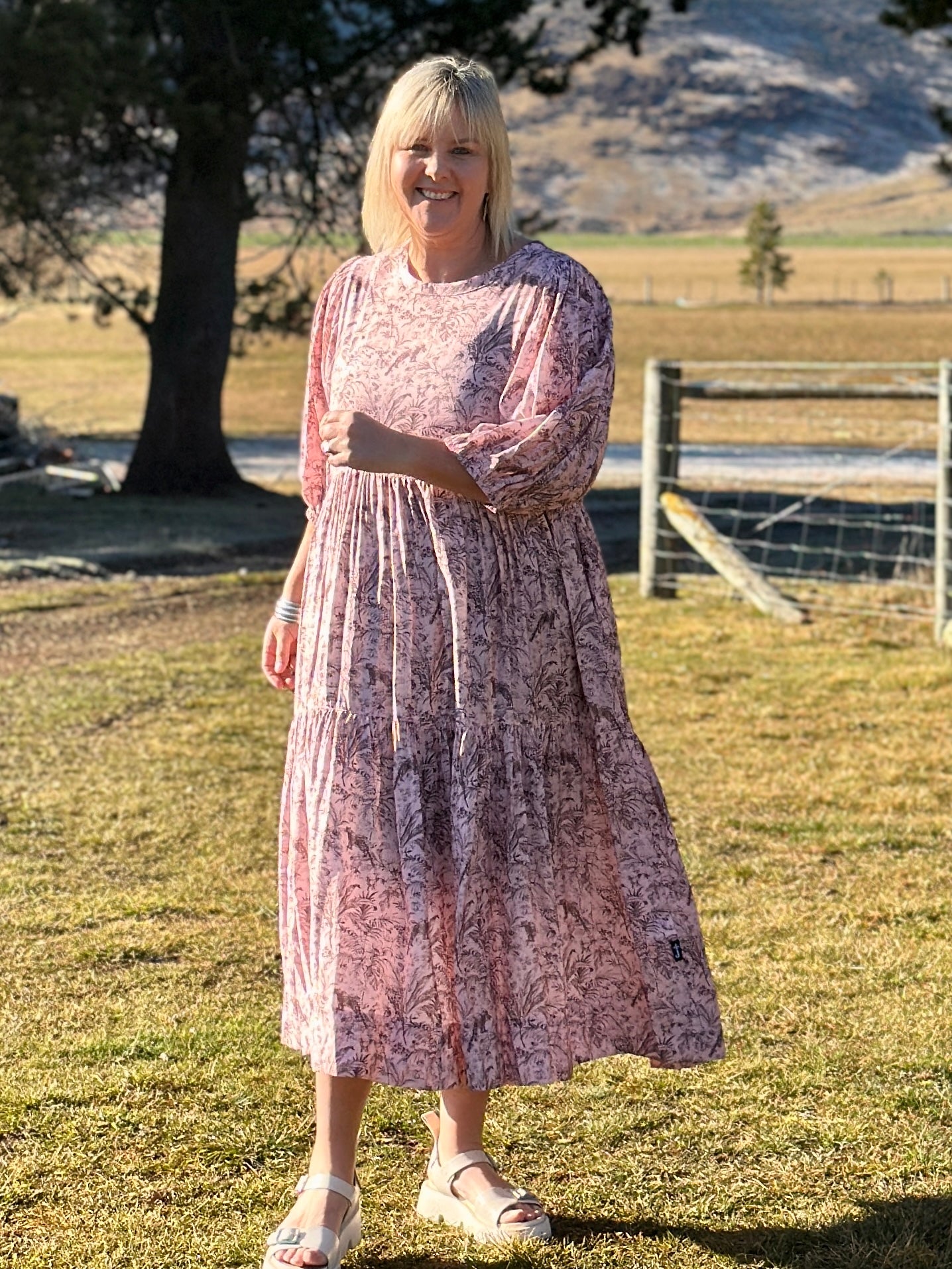 Delight Dress -Mini Garden