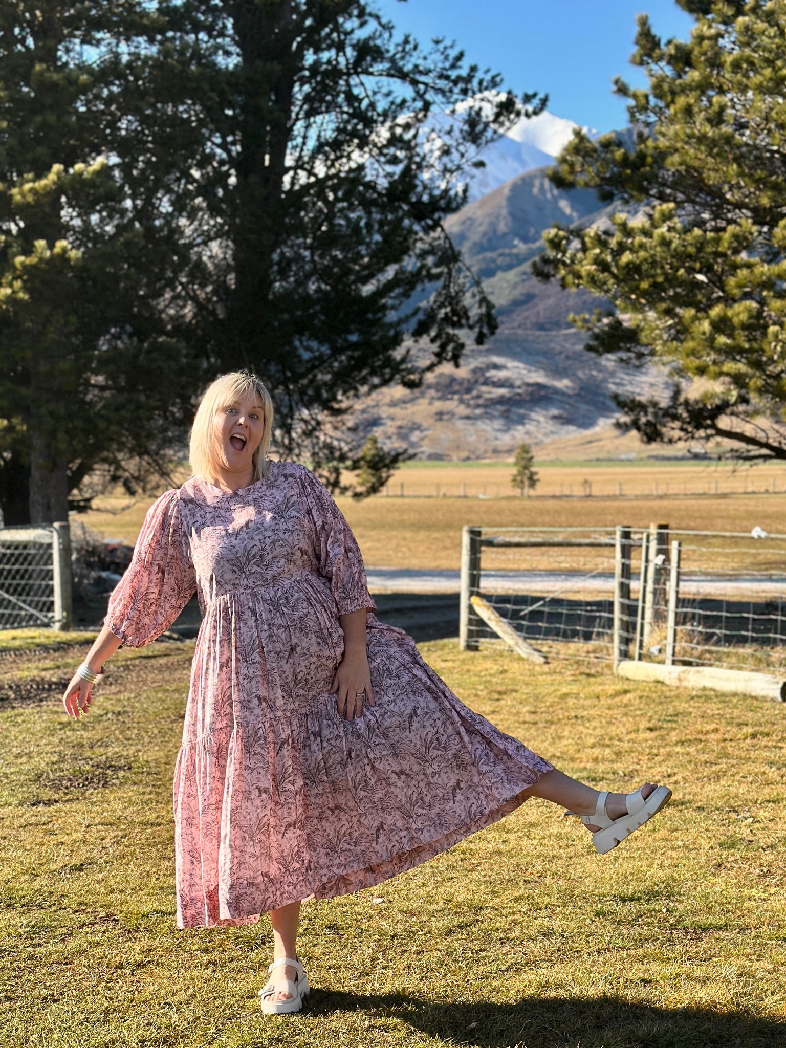 Delight Dress -Mini Garden