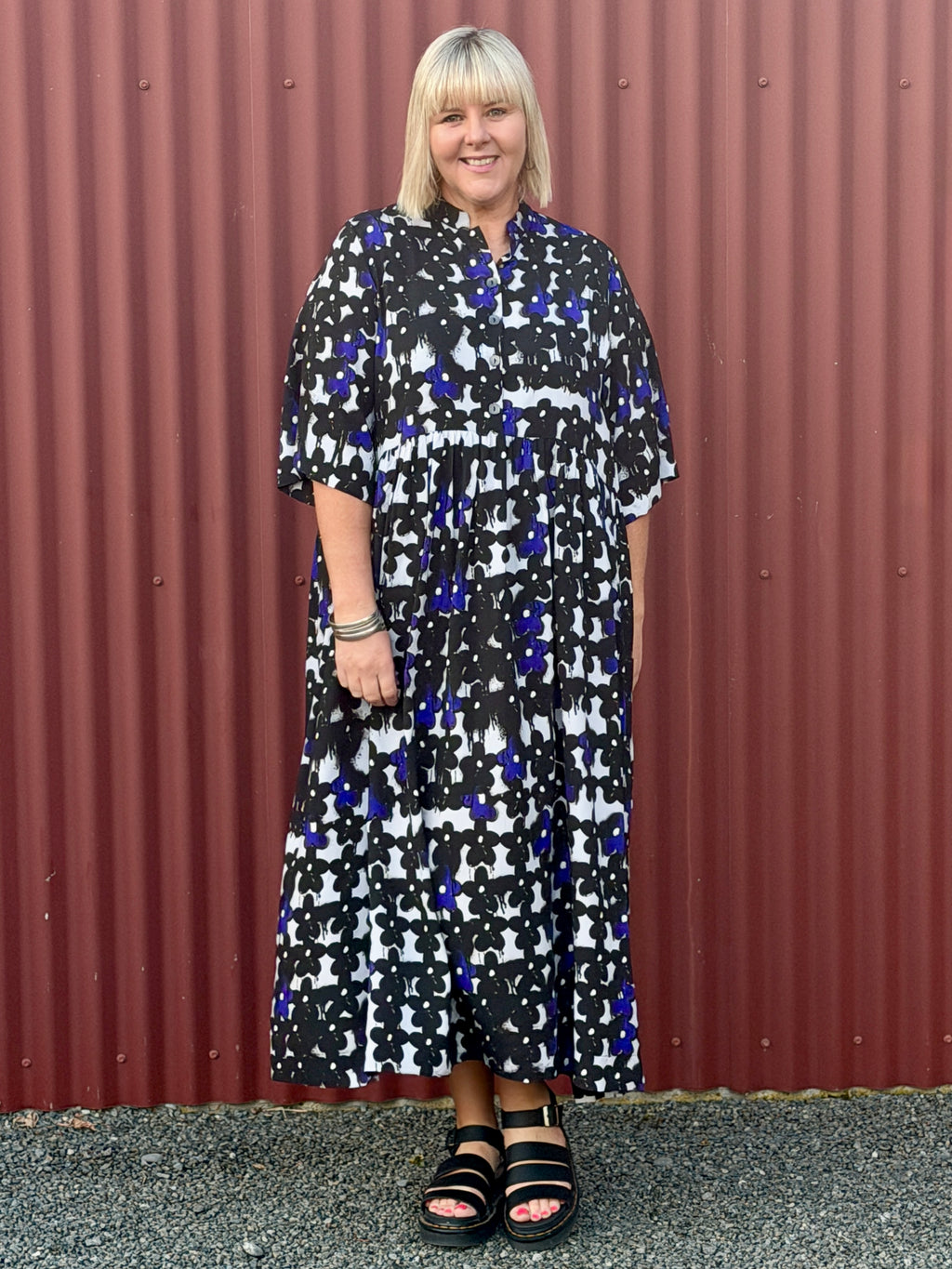 Brylee Dress -Daisy Graffitti