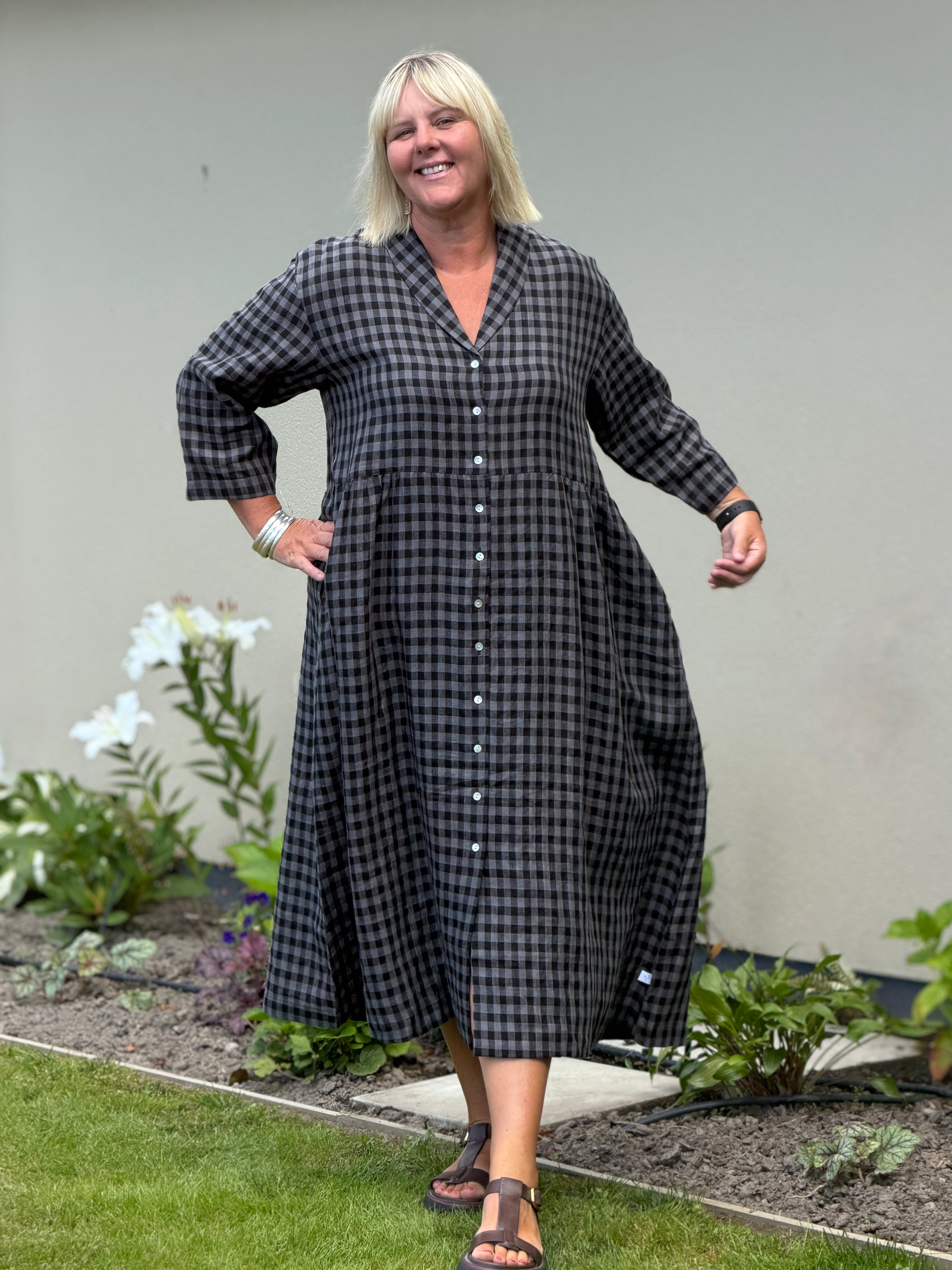 Dobson Dress/Coat -Check