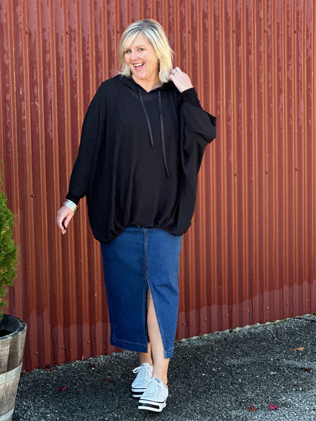 Chiffon Hoodie
