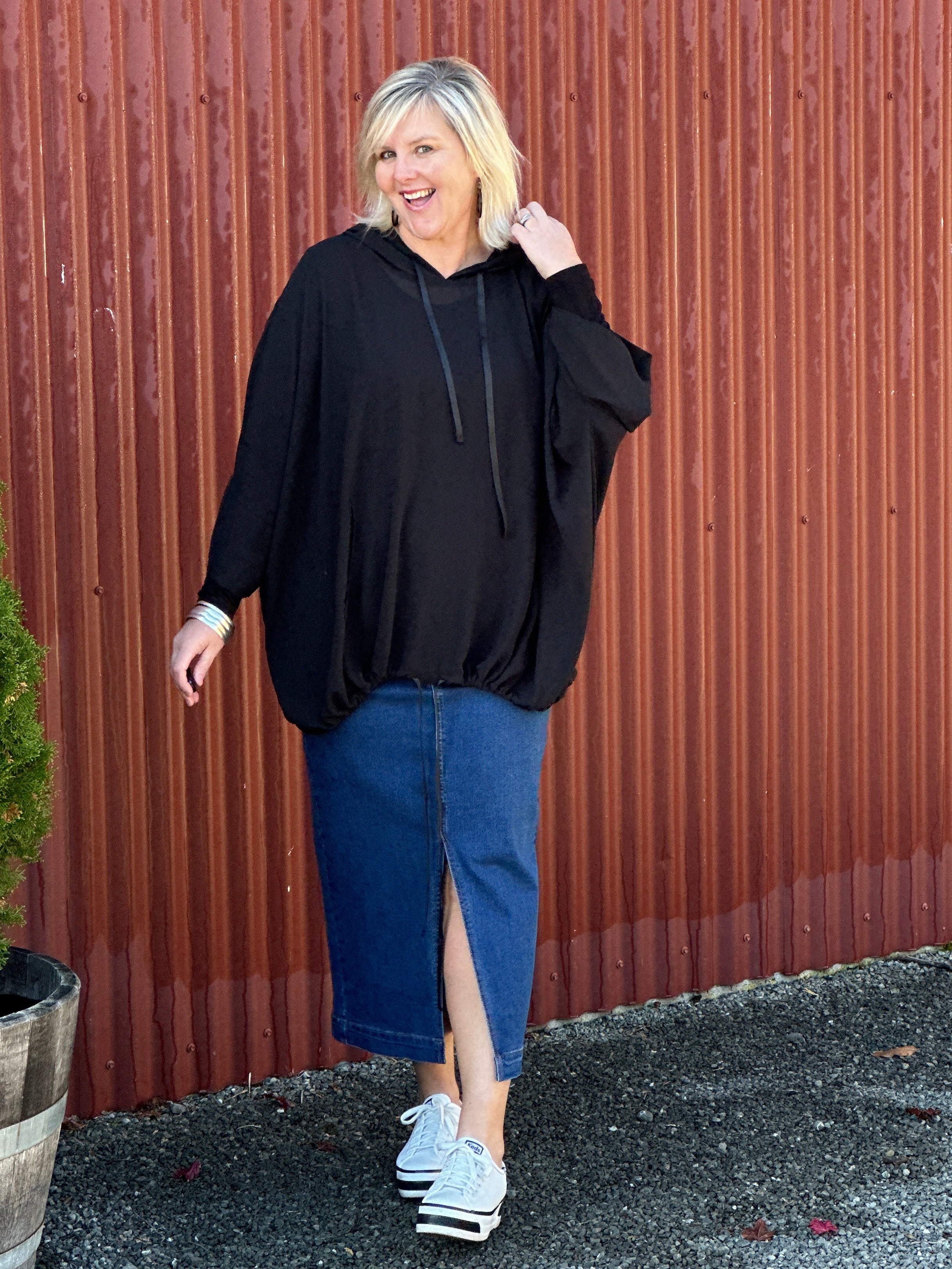 Chiffon Hoodie