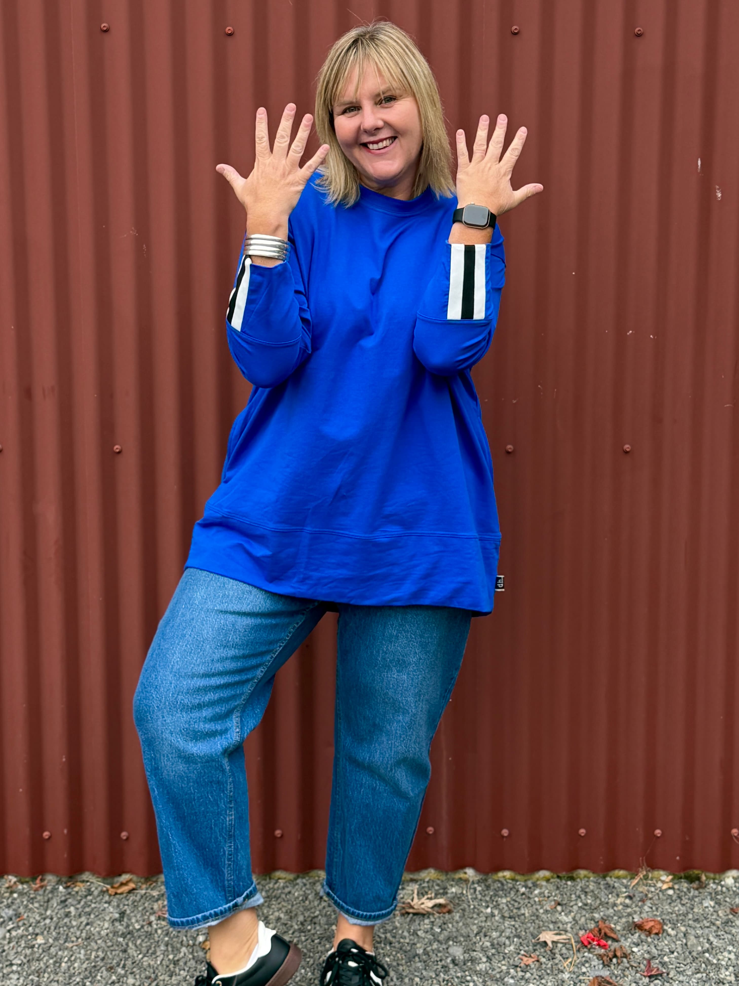 Backdrop Sweatshirt - Artic Sky