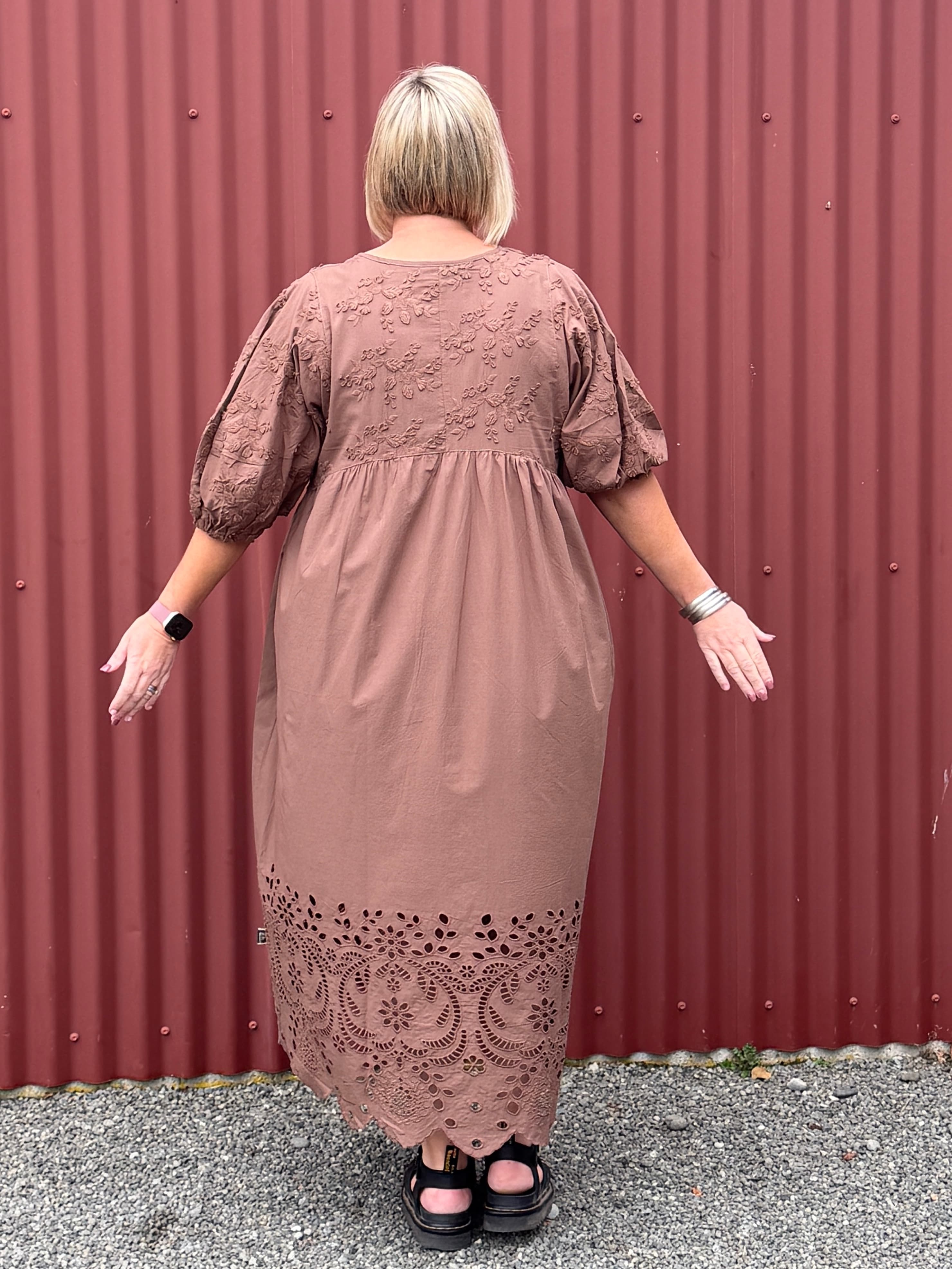 Brie Dress | Antique Clay