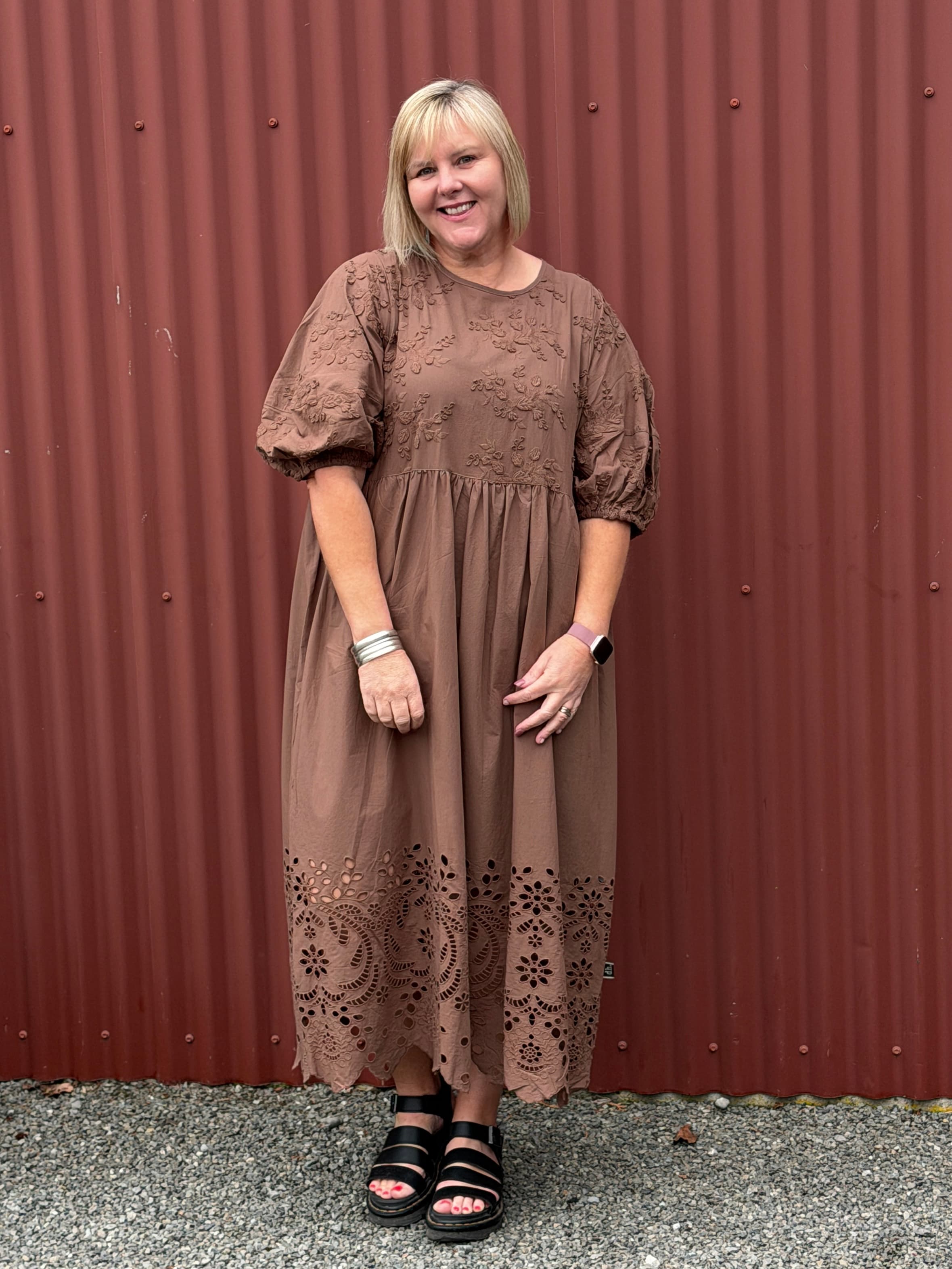 Brie Dress | Antique Clay