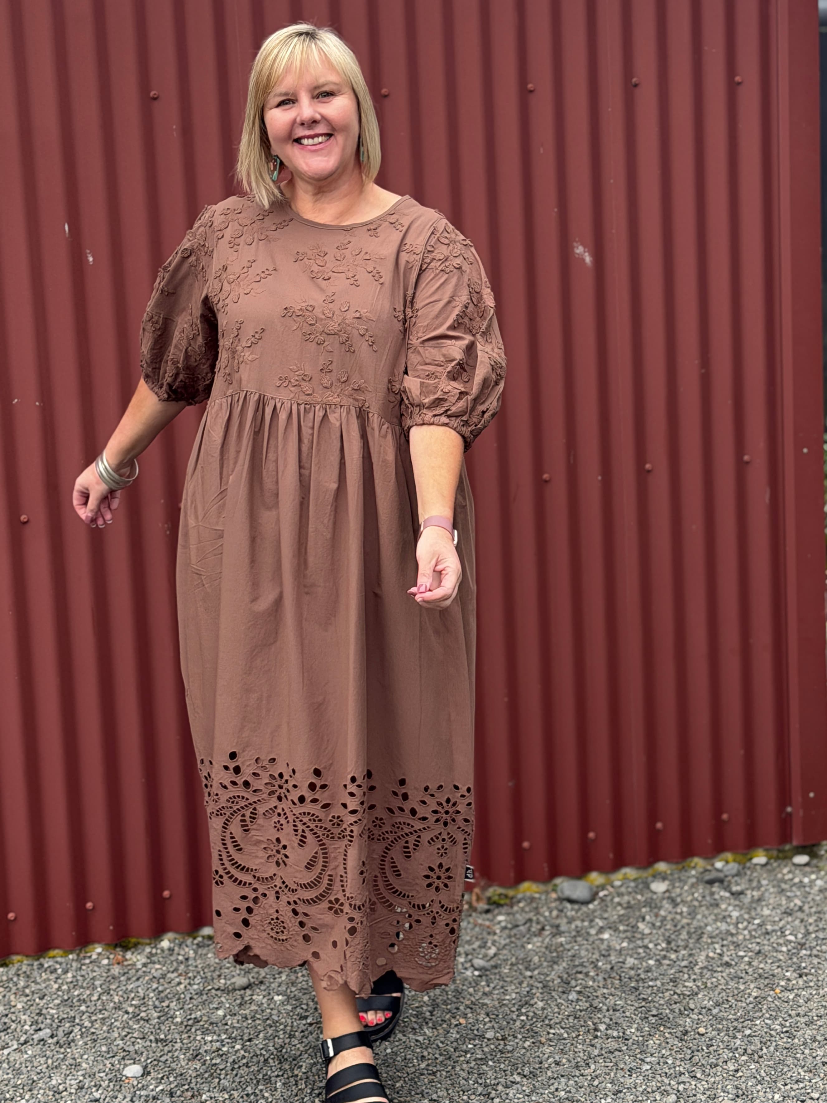 Brie Dress | Antique Clay