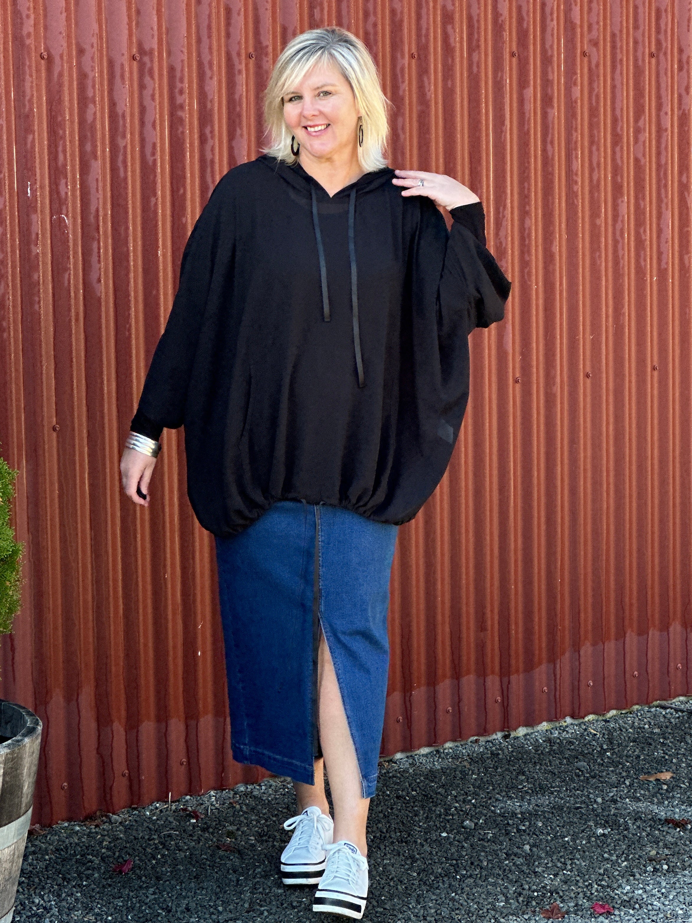 Chiffon Hoodie