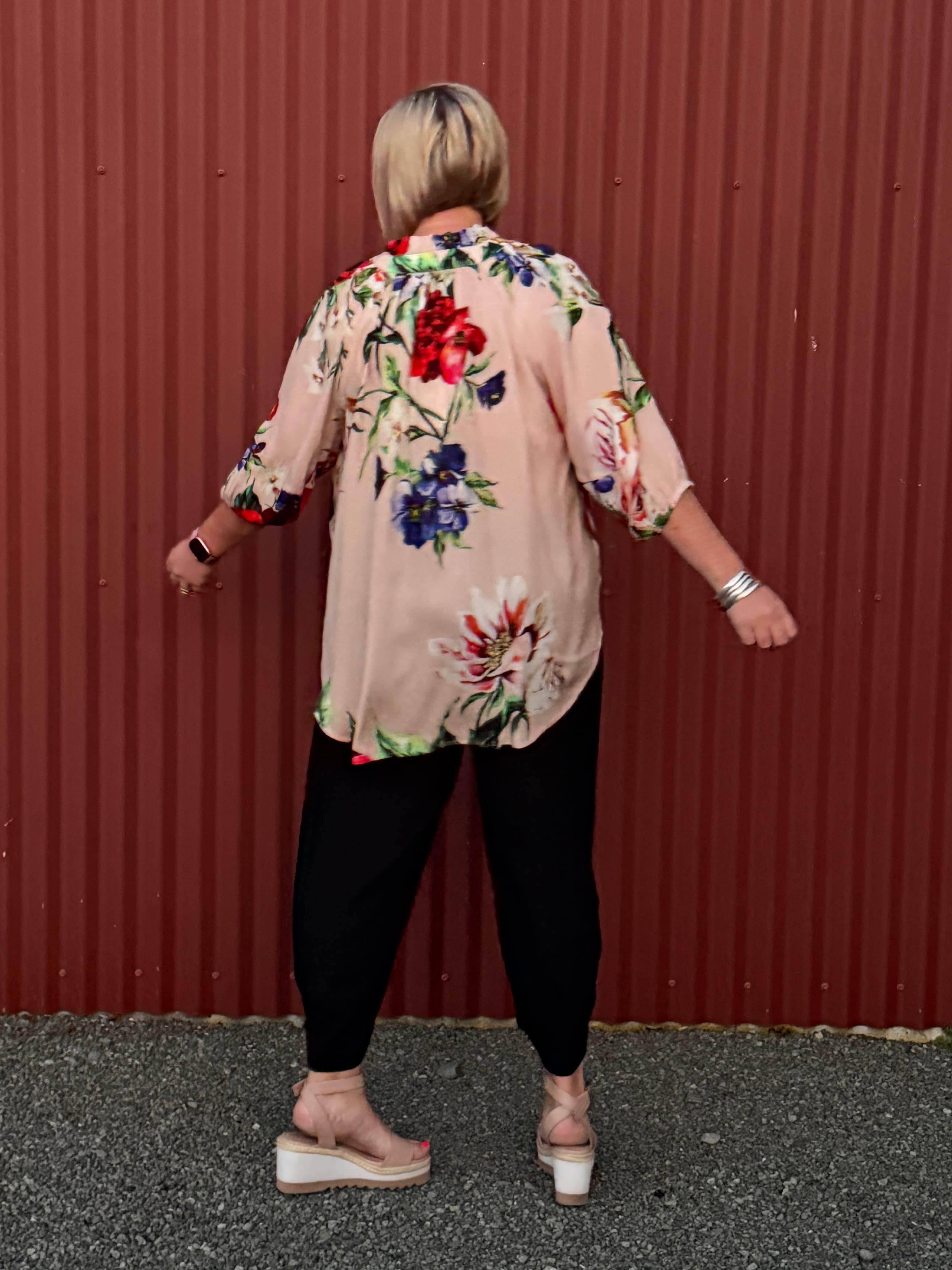 Delight Blouse | Dusky Petal