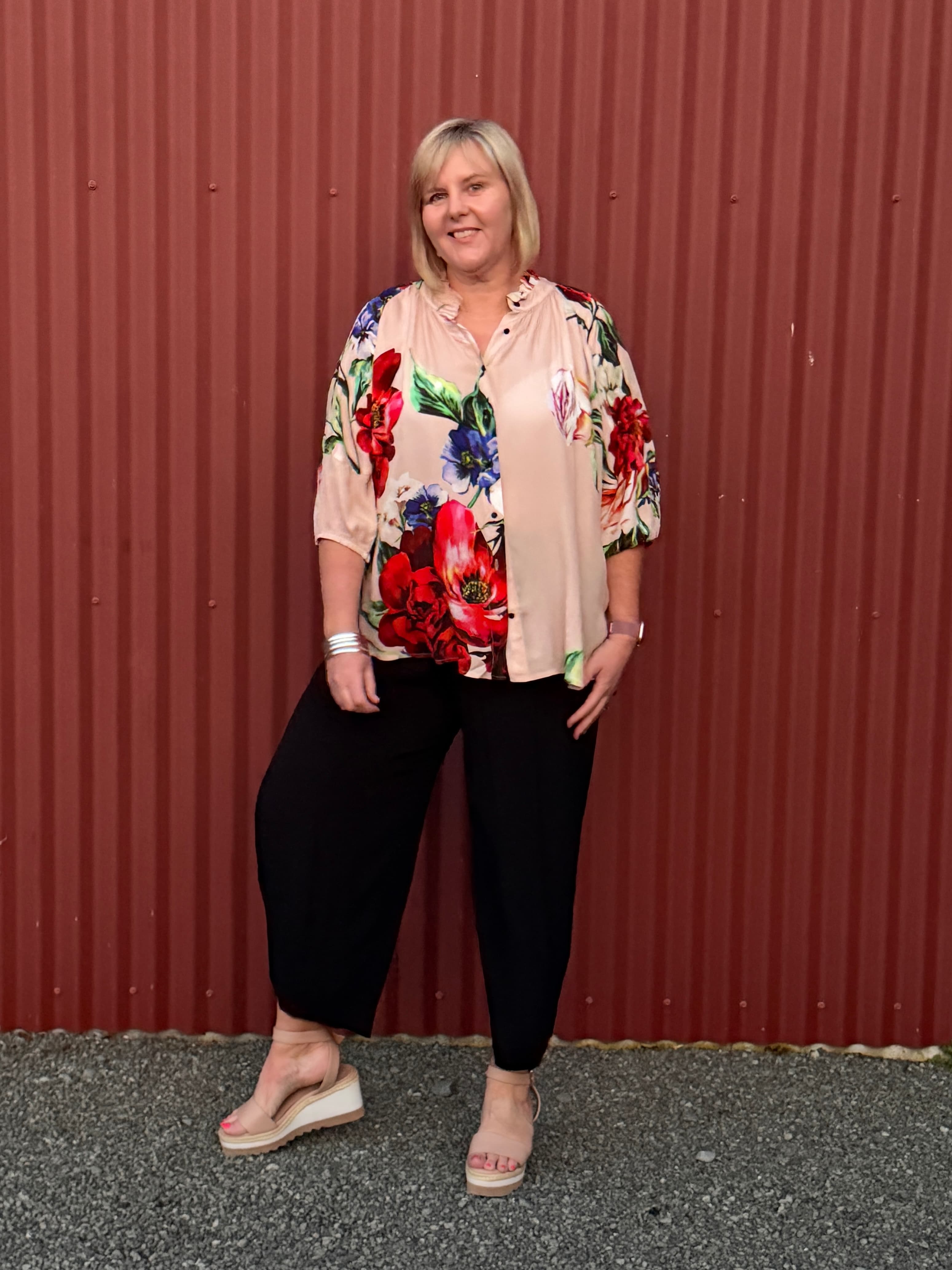 Delight Blouse | Dusky Petal