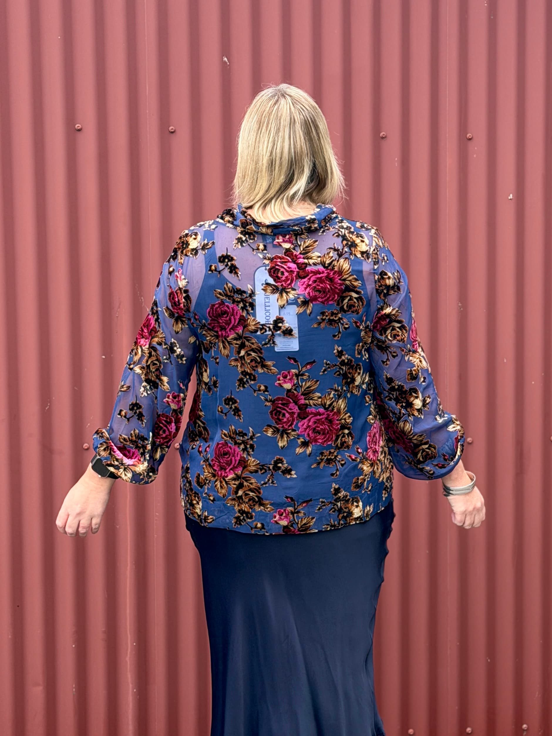 Drape Top - Late Bloomer