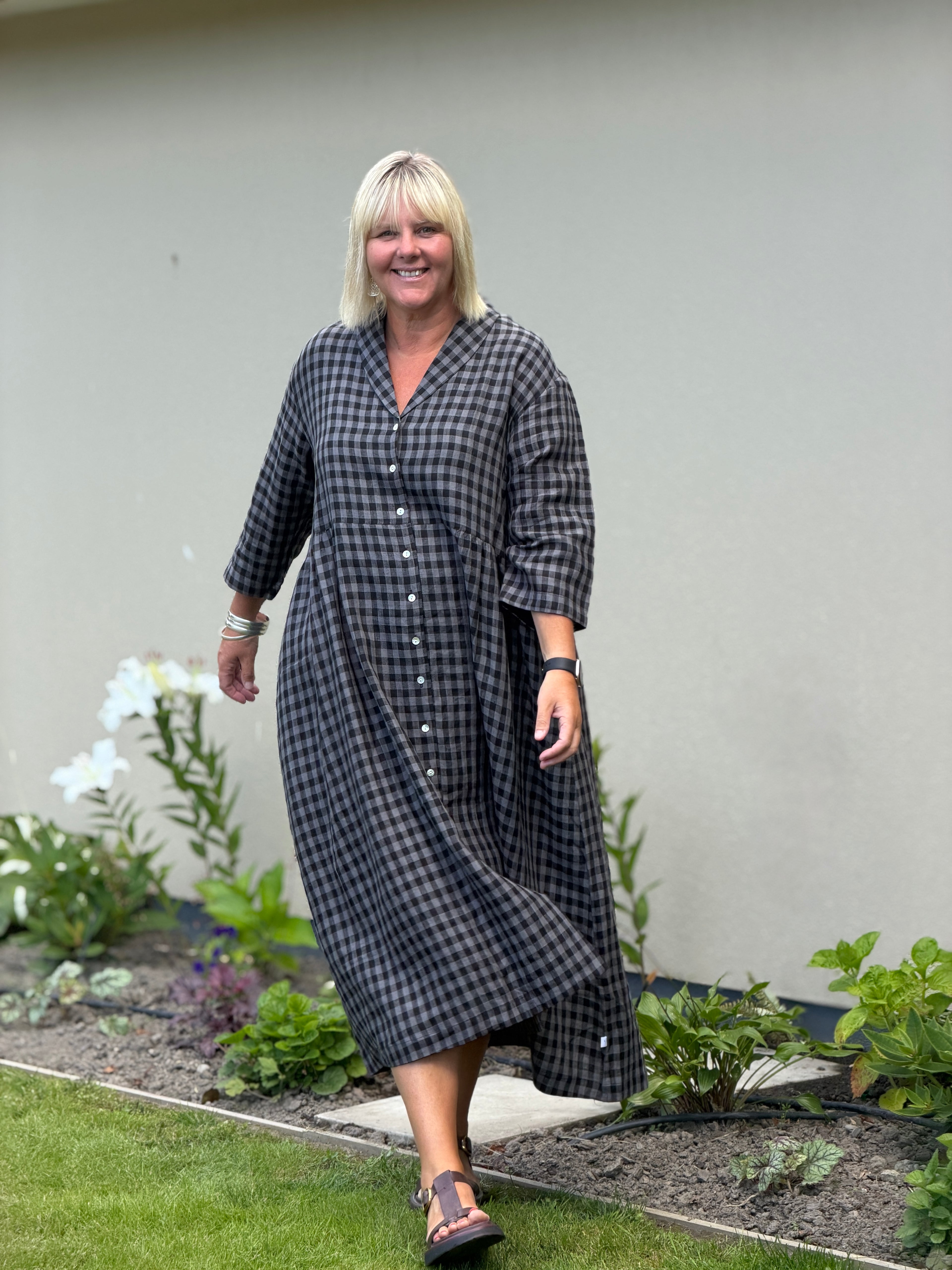 Dobson Dress/Coat -Check