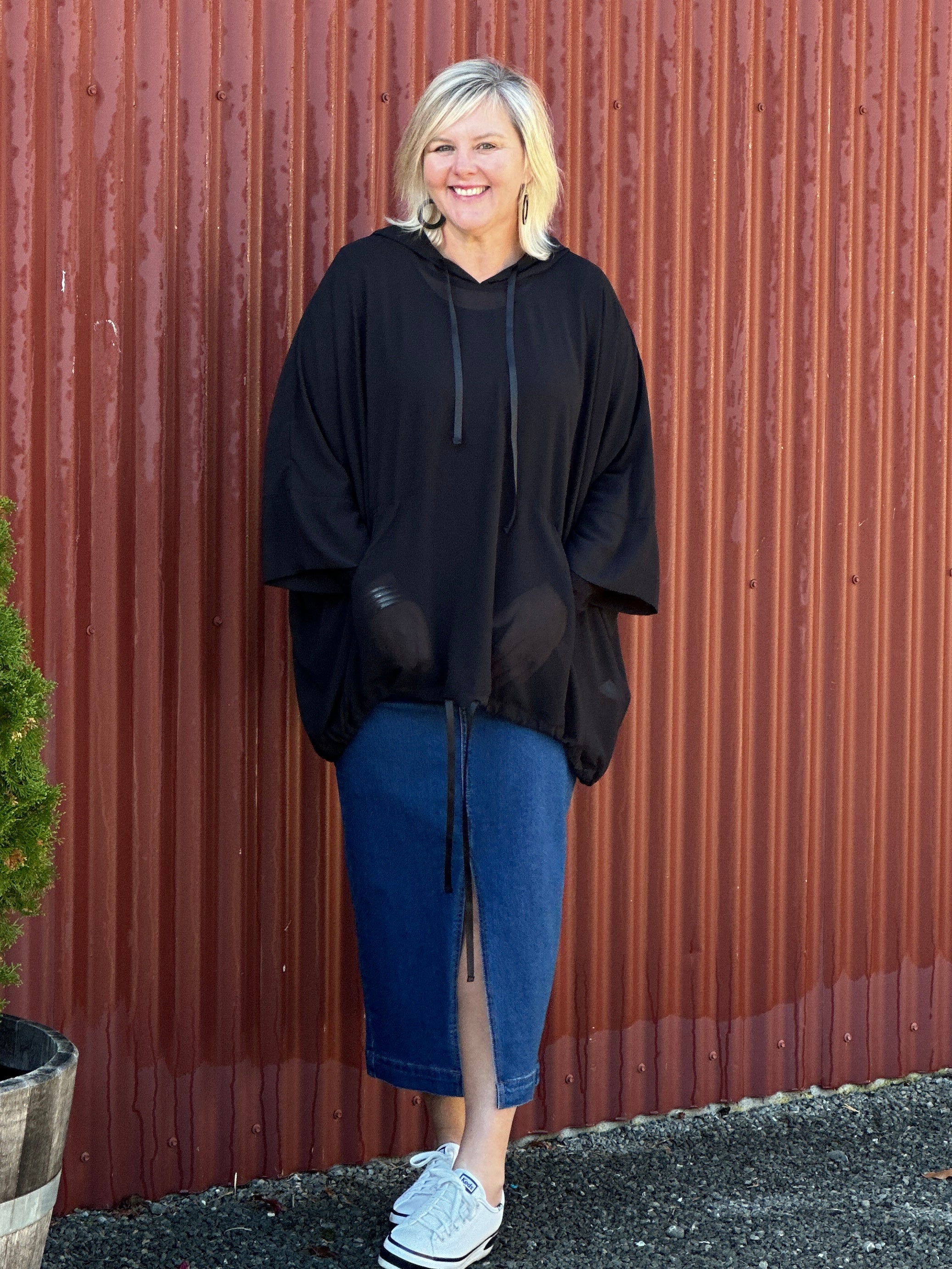 Chiffon Hoodie
