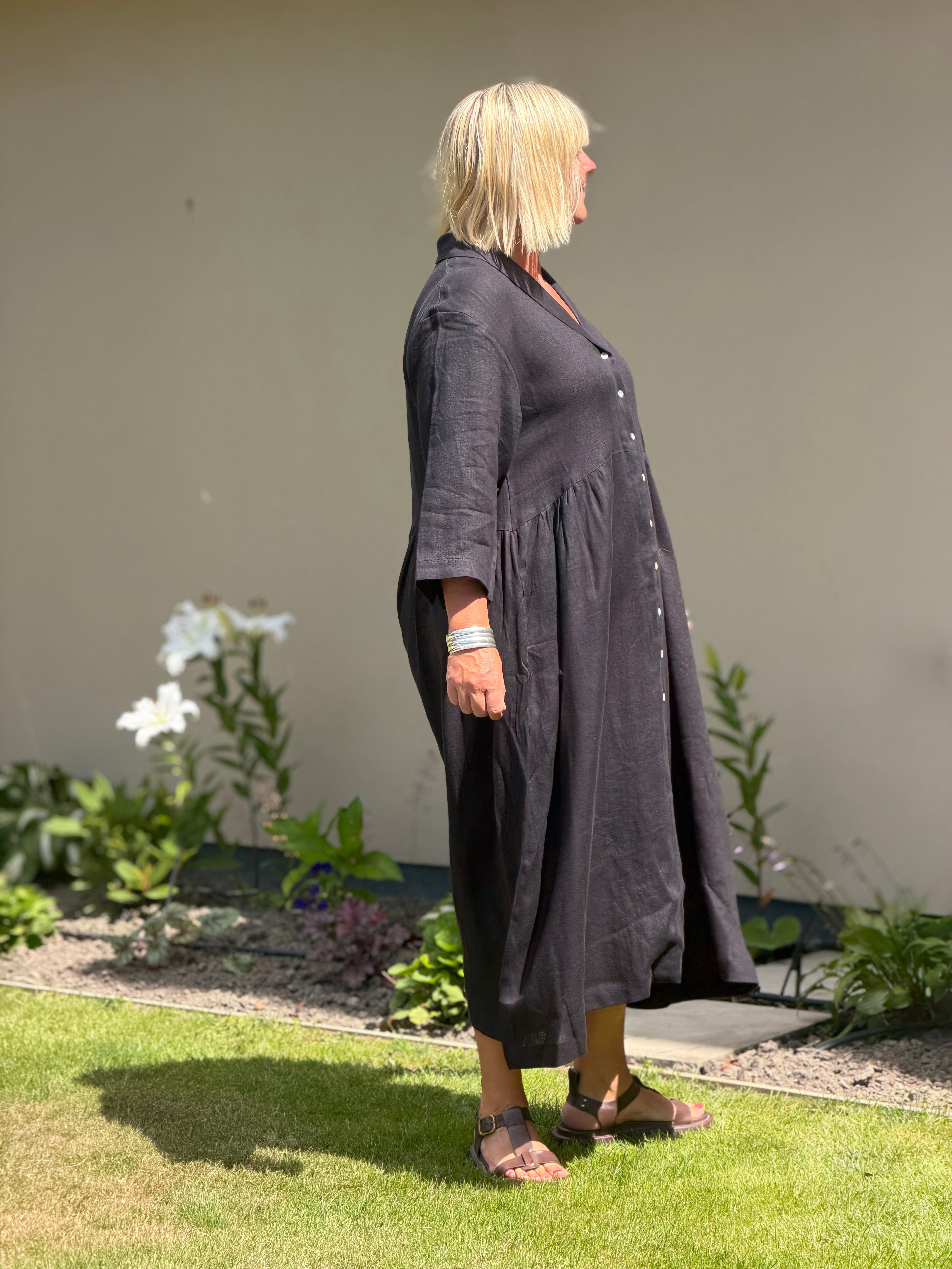 Dobson Dress/Coat -Black