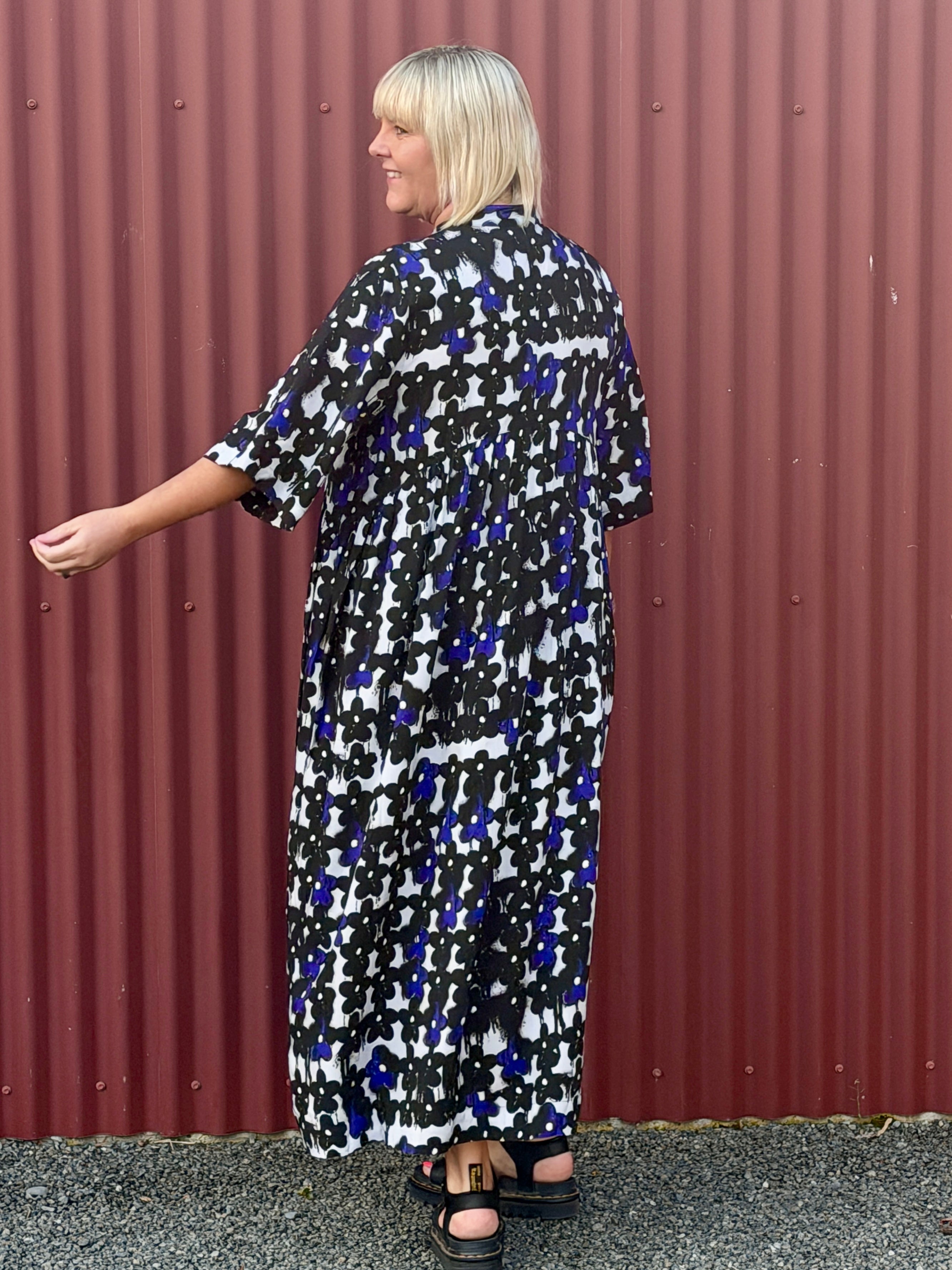 Brylee Dress -Daisy Graffitti