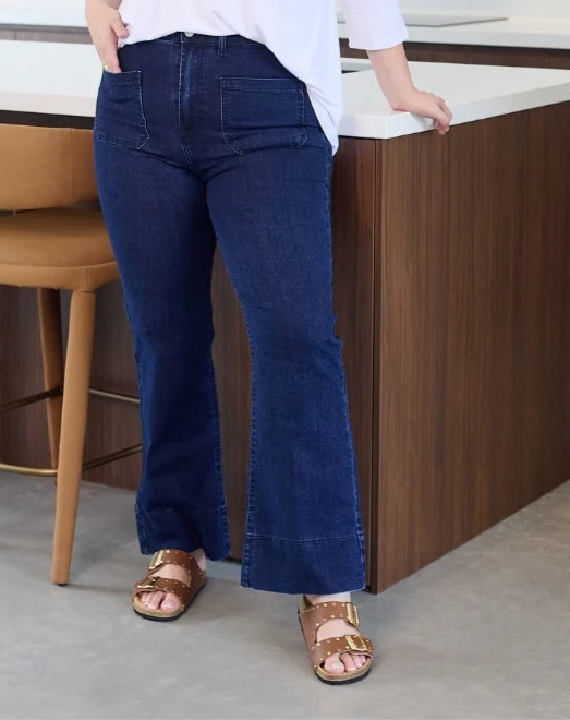 Giselle Flared Stretch Denim Jean