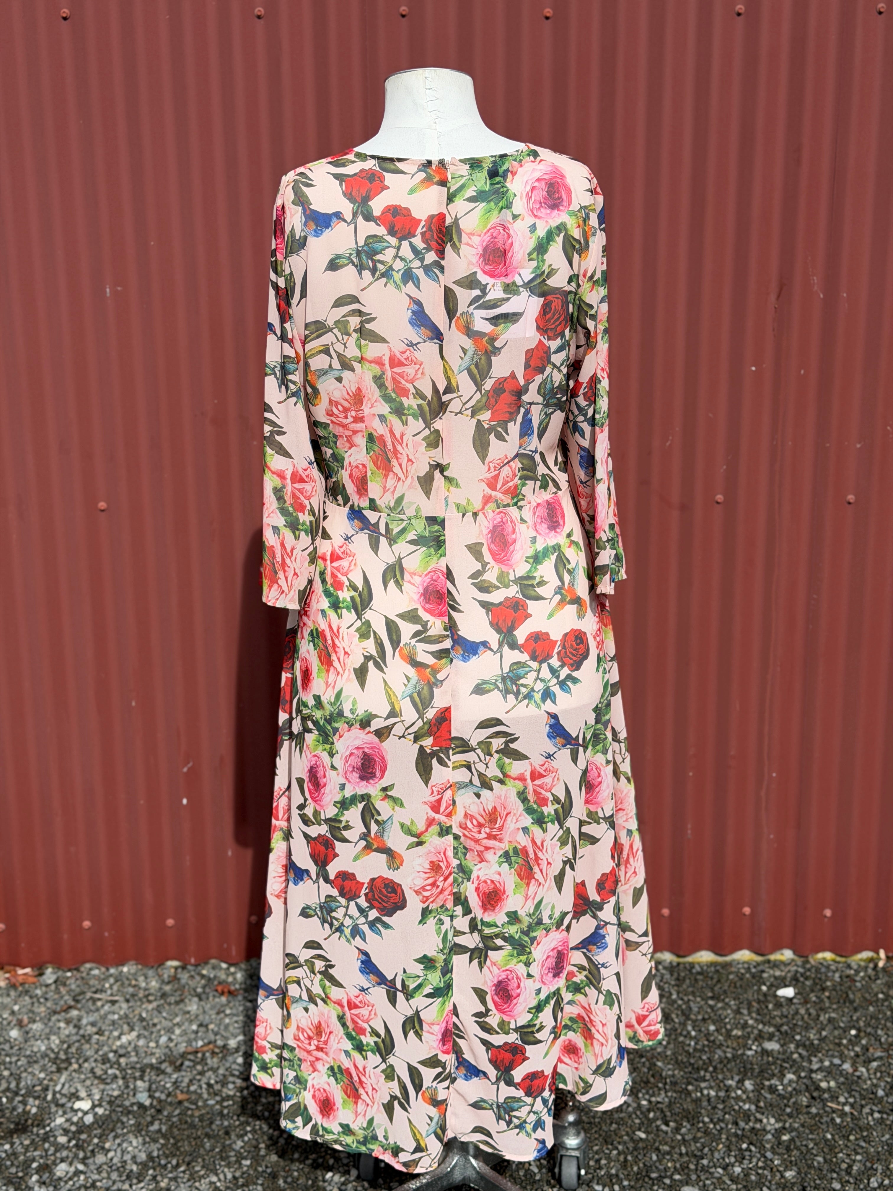 Jellicoe- Blush floral - Size XL