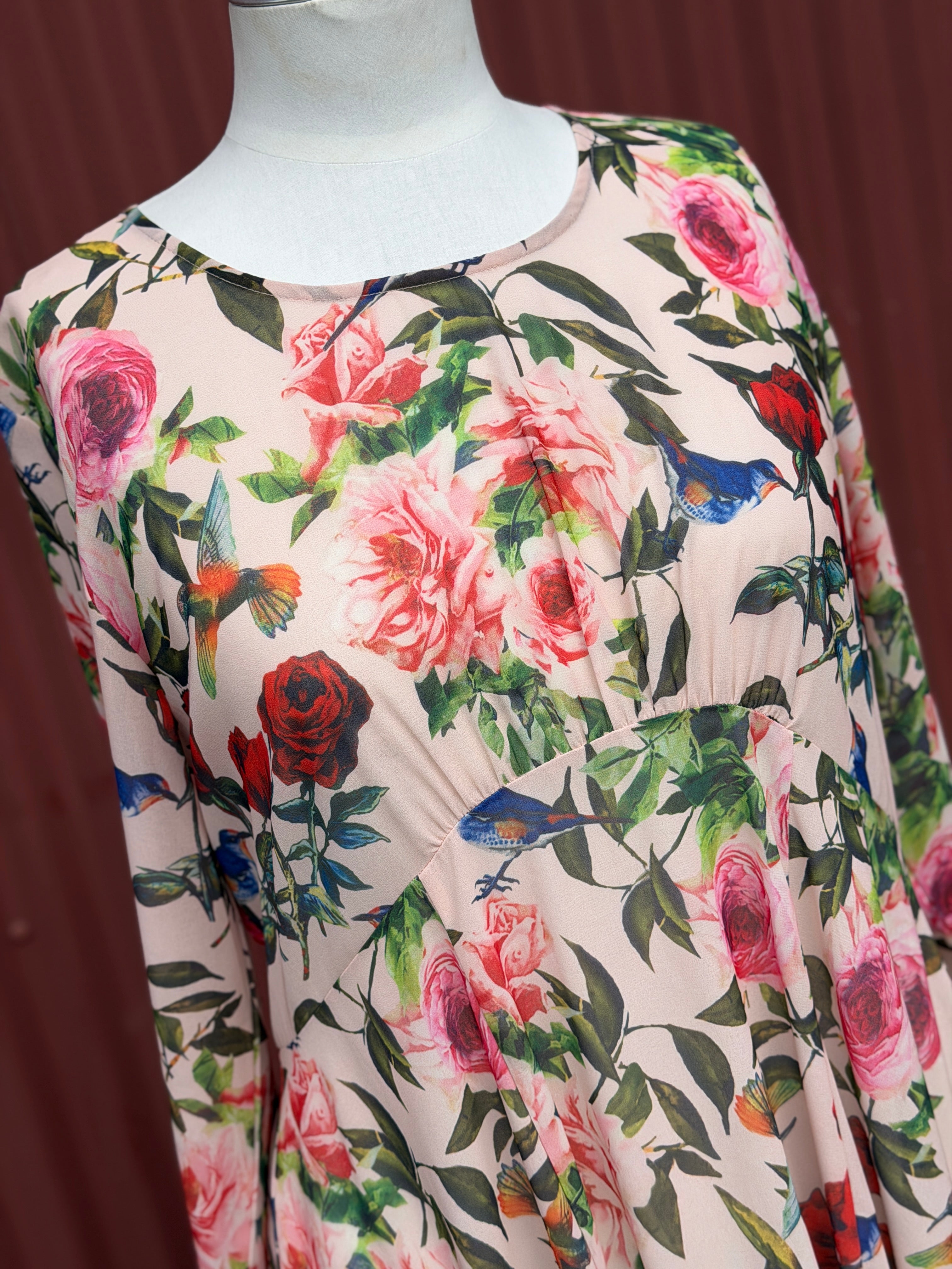 Jellicoe- Blush floral - Size XL