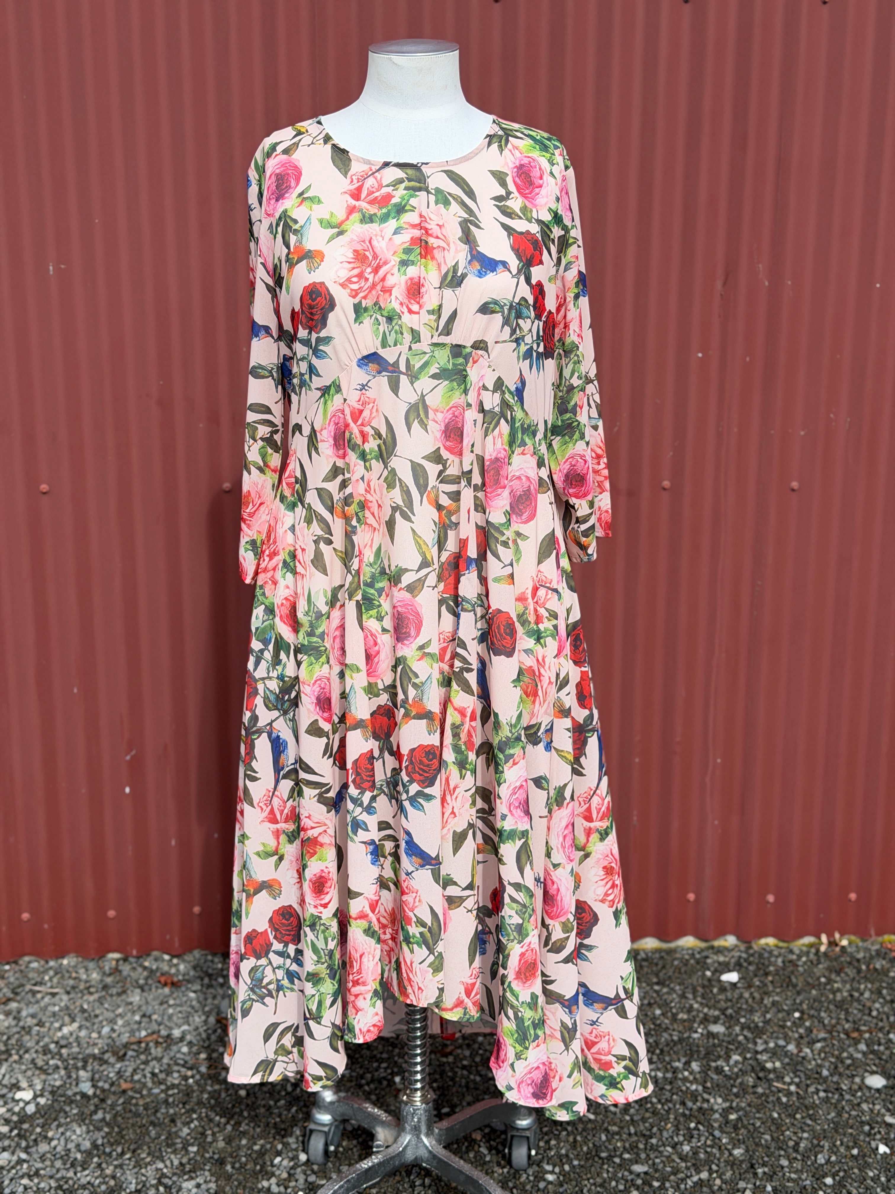 Jellicoe- Blush floral - Size XL
