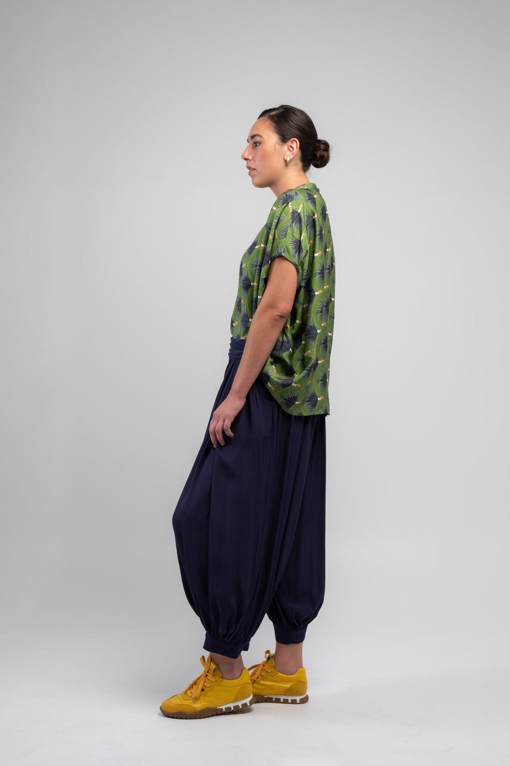 Silhouette Harem Pant | Black