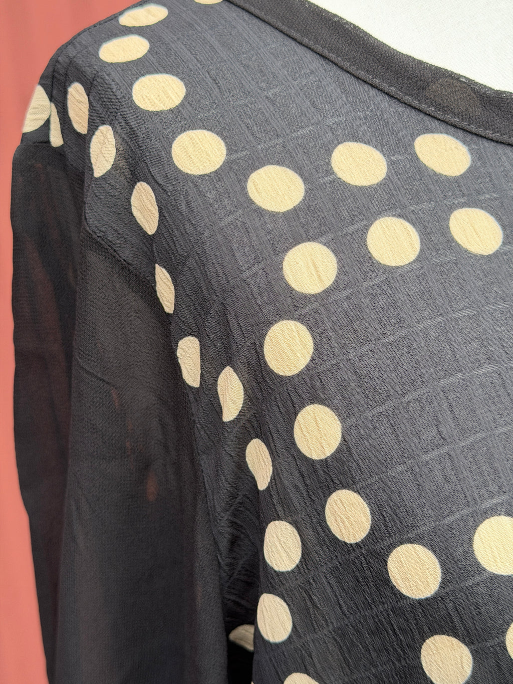 Jellicoe Black and Cream Dress - Size 2XL