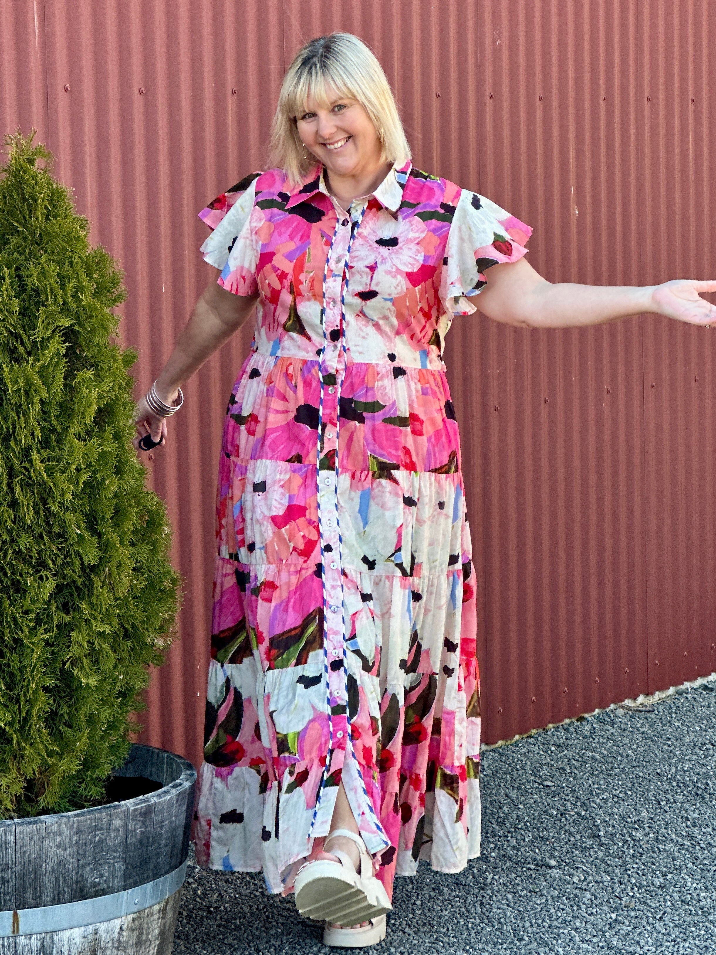 Zelda Dress – Summer Blossom