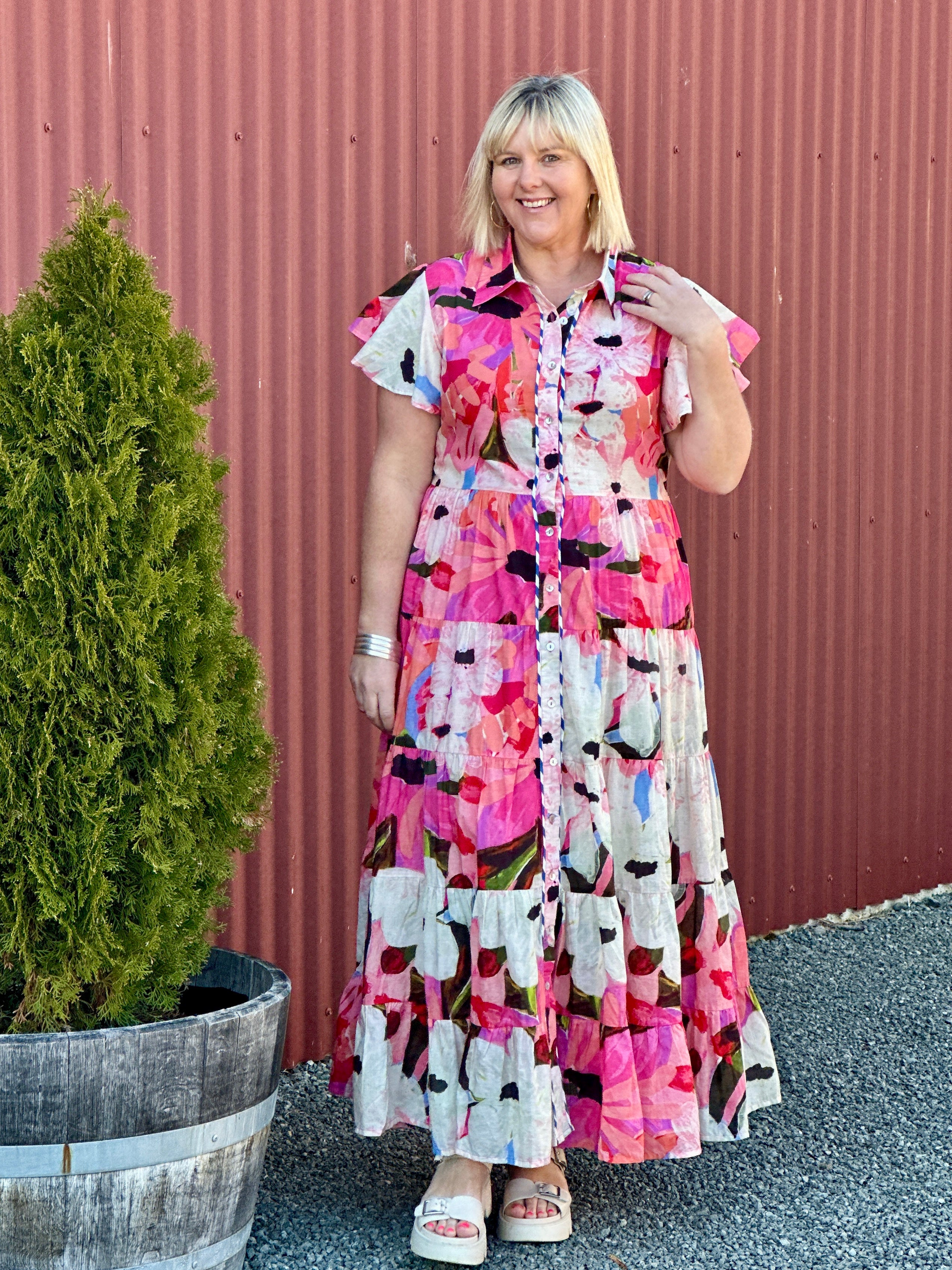 Zelda Dress – Summer Blossom