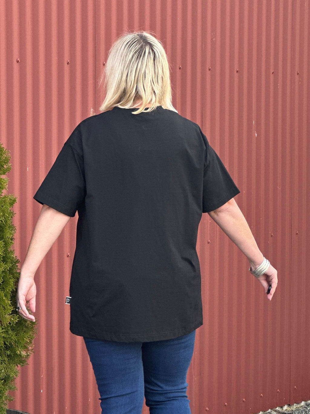 Oversized Box Tee - Black