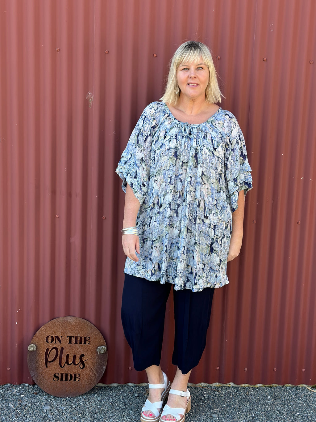 Gypsy Top - Swan Print