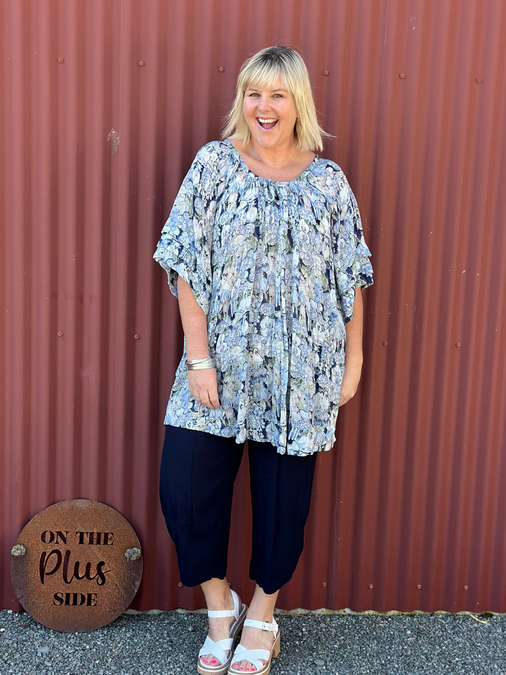 Gypsy Top - Swan Print
