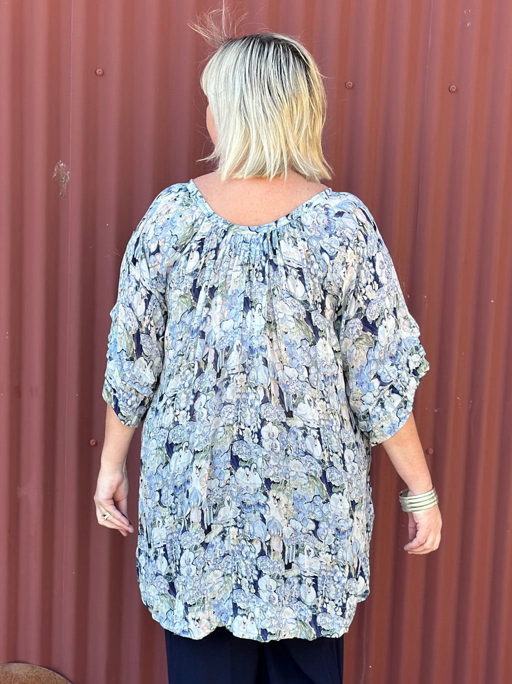 Gypsy Top - Swan Print