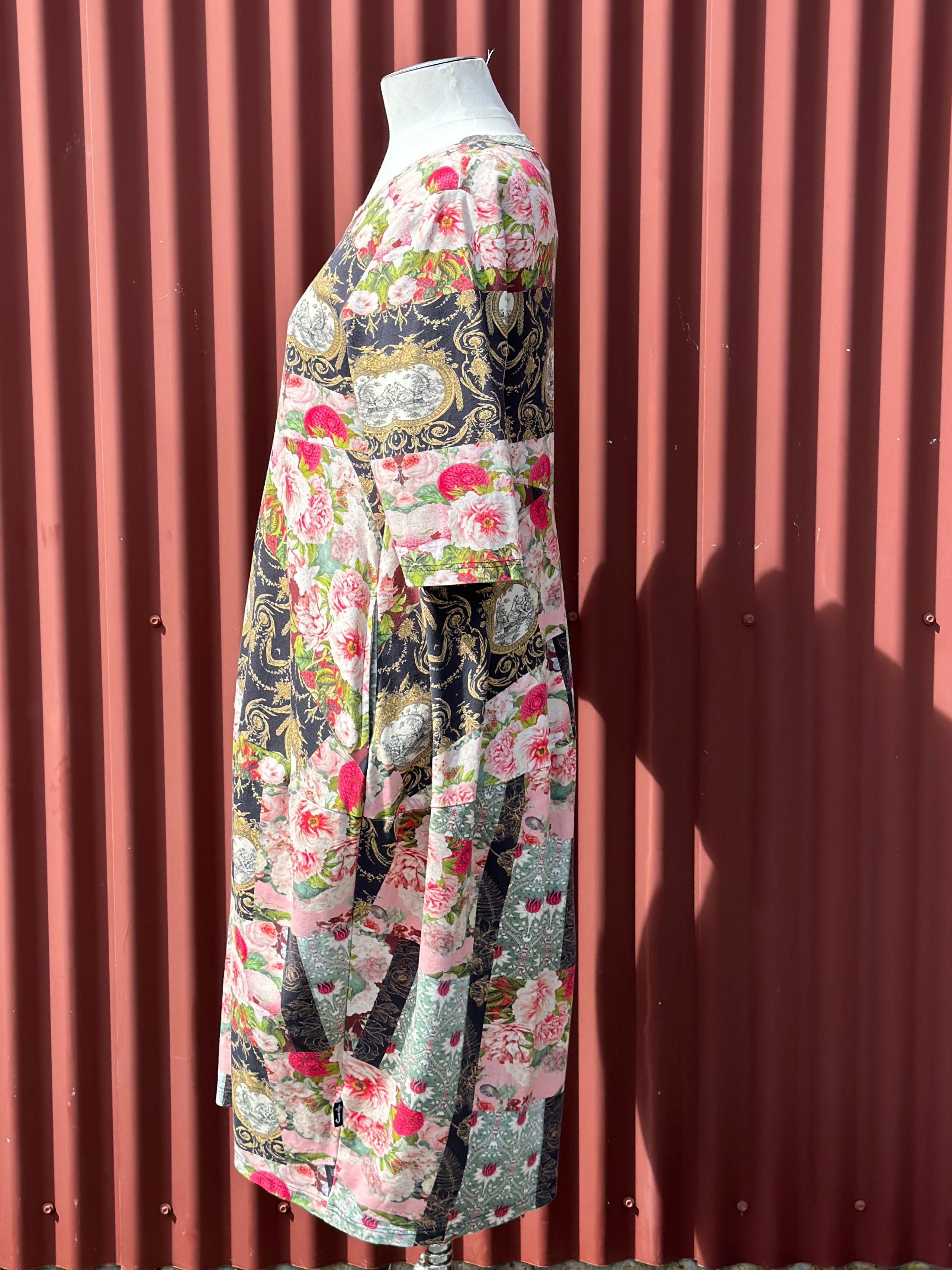 Jellicoe Patchwork Dress - Size M