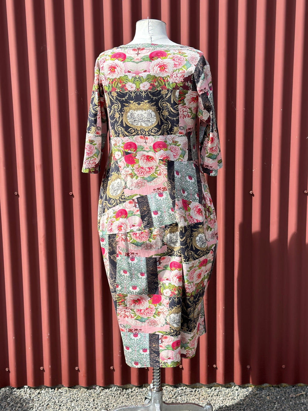 Jellicoe Patchwork Dress - Size M