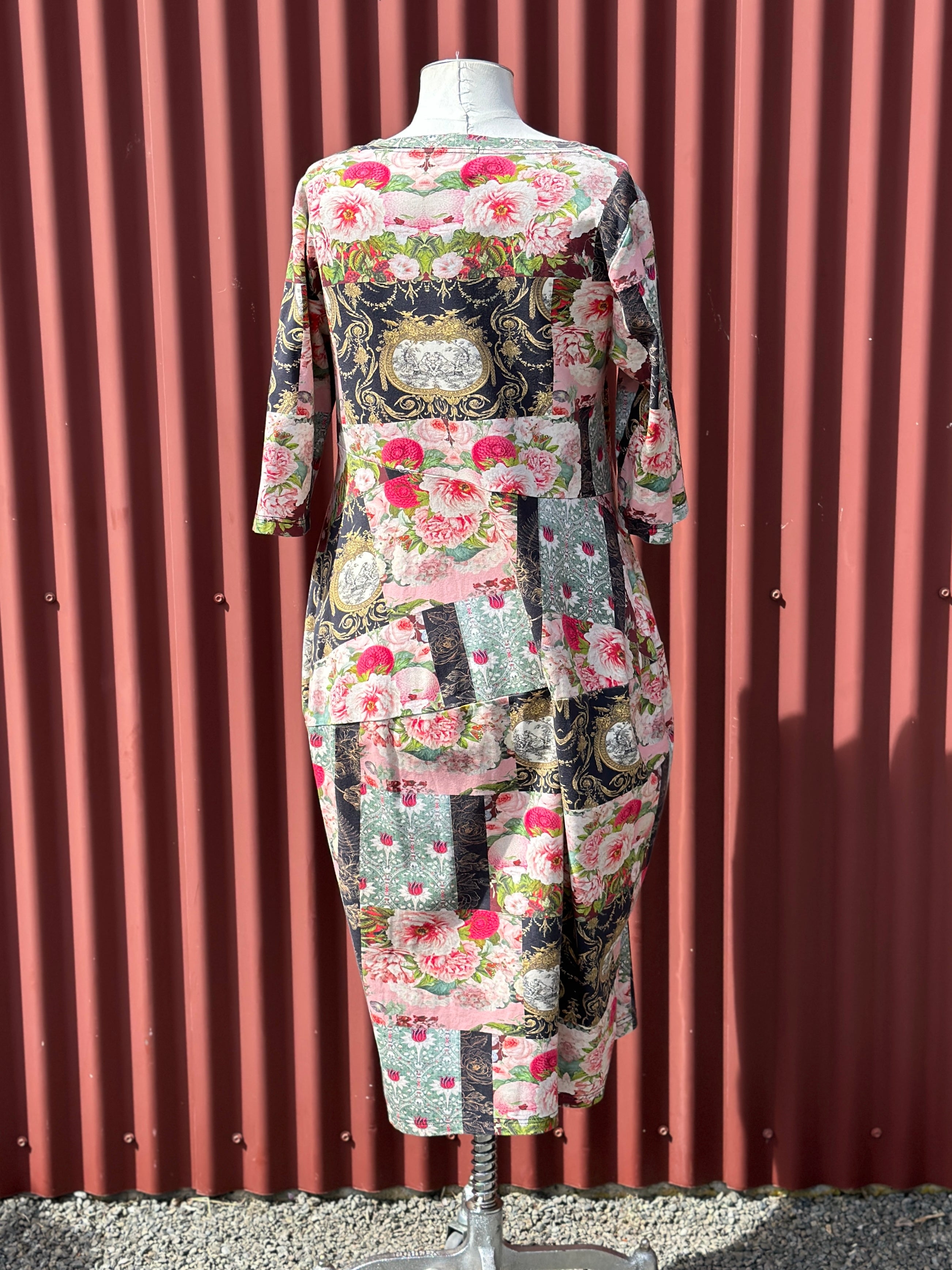 Jellicoe Patchwork Dress - Size M