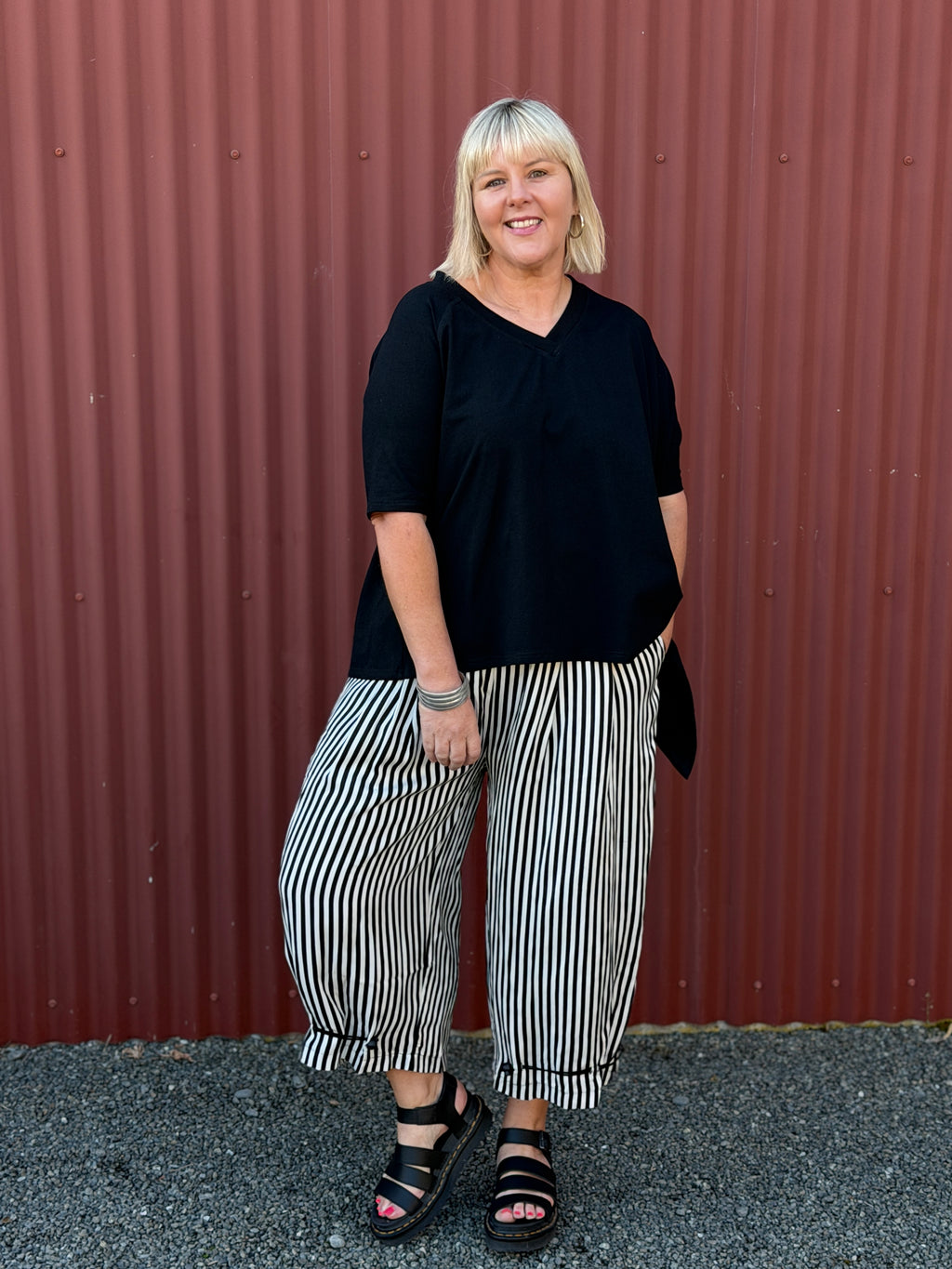 Rio Shorts ( Long) -Monostriped
