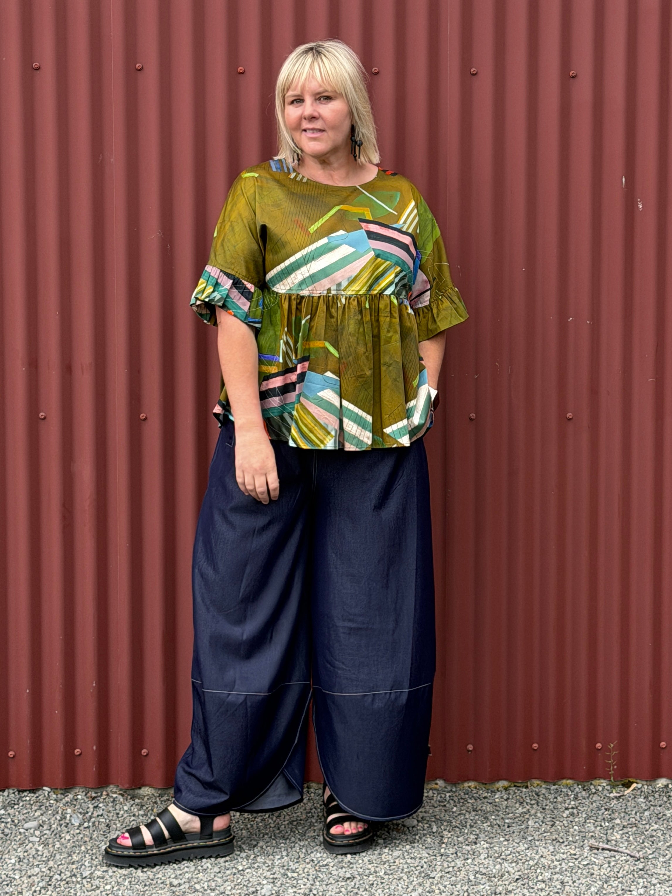 Apartmento Pants- Denim Lightweight