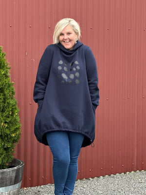 Fuzzbuster Harper Hoodie - Navy